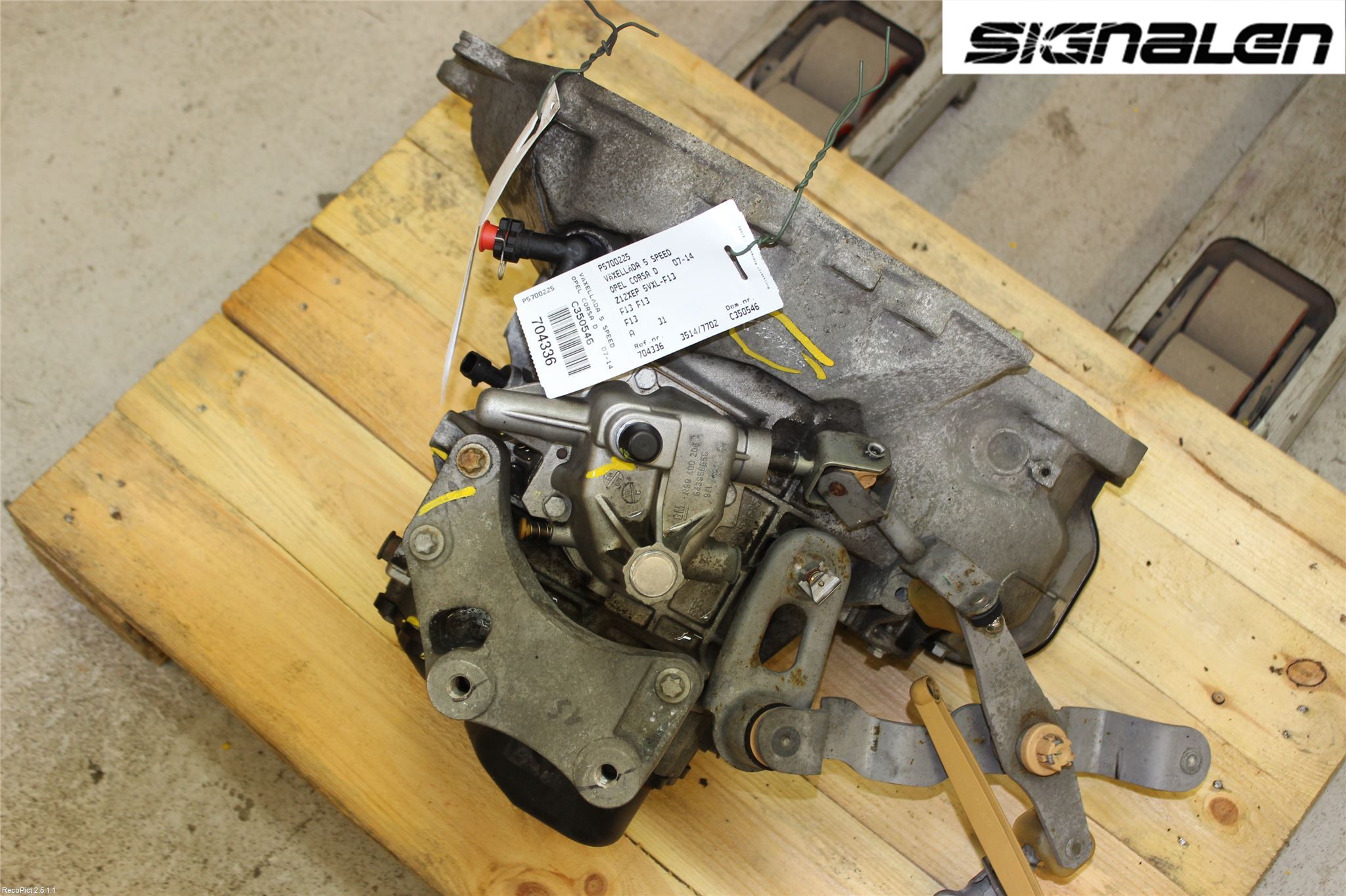 Opel CORSA D 07-14 Växellåda Man 5 Vxl