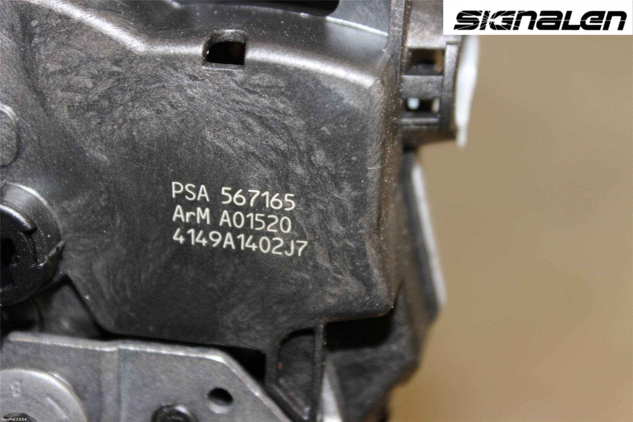 Peugeot 308 08-13 Låskista-Dörrlås