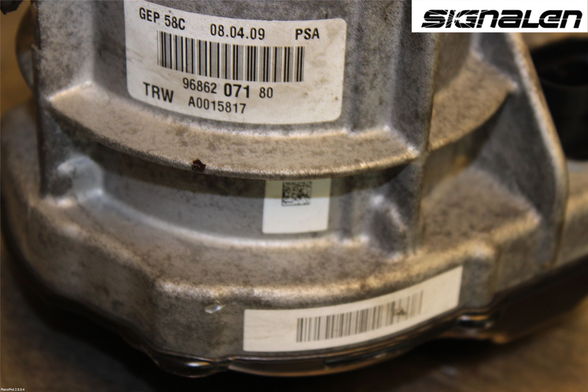 Peugeot 308 08-13 Styrservo Pump Elektrisk