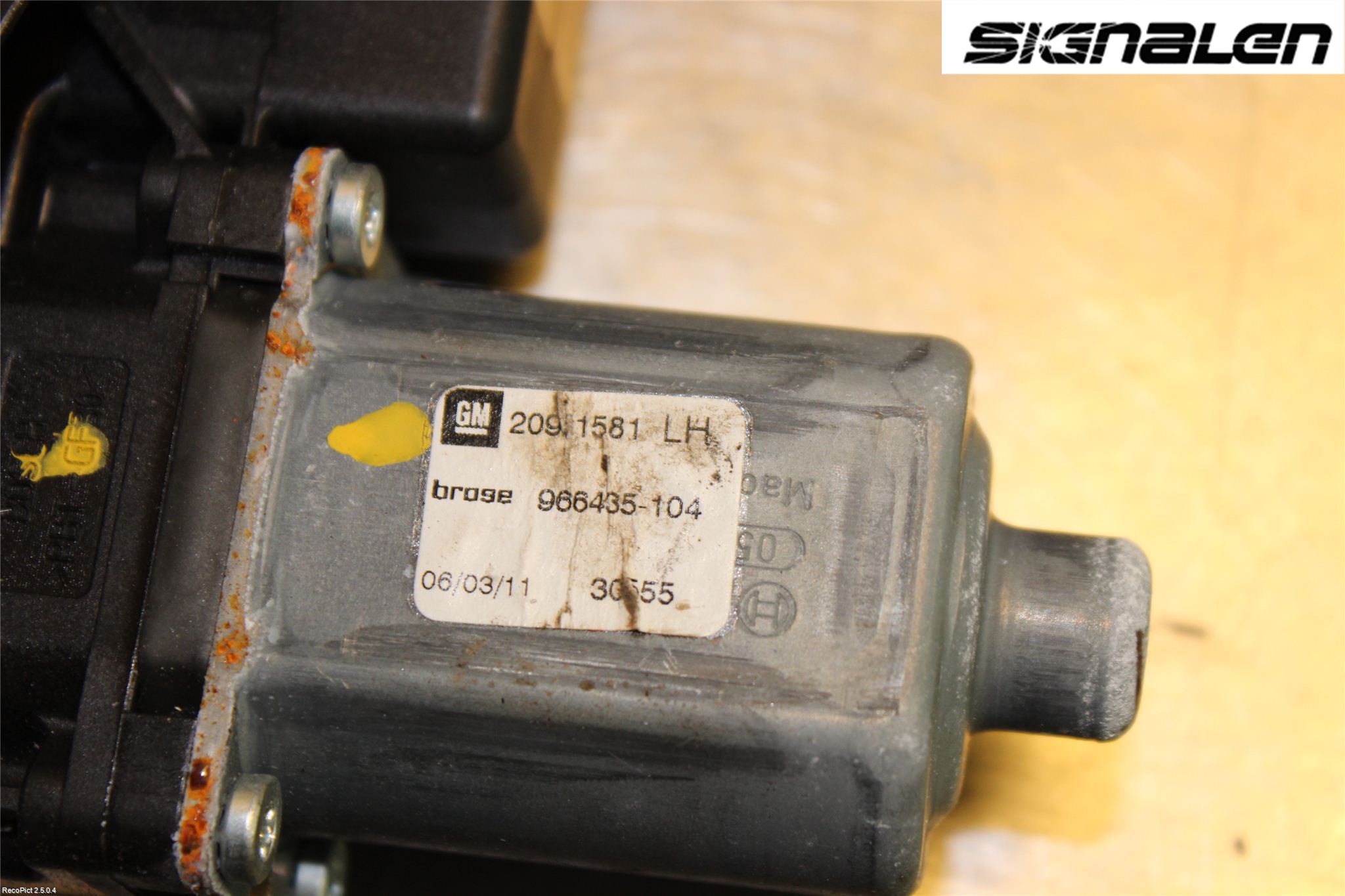 Opel INSIGNIA 09-16 Fönsterhiss El Kompl