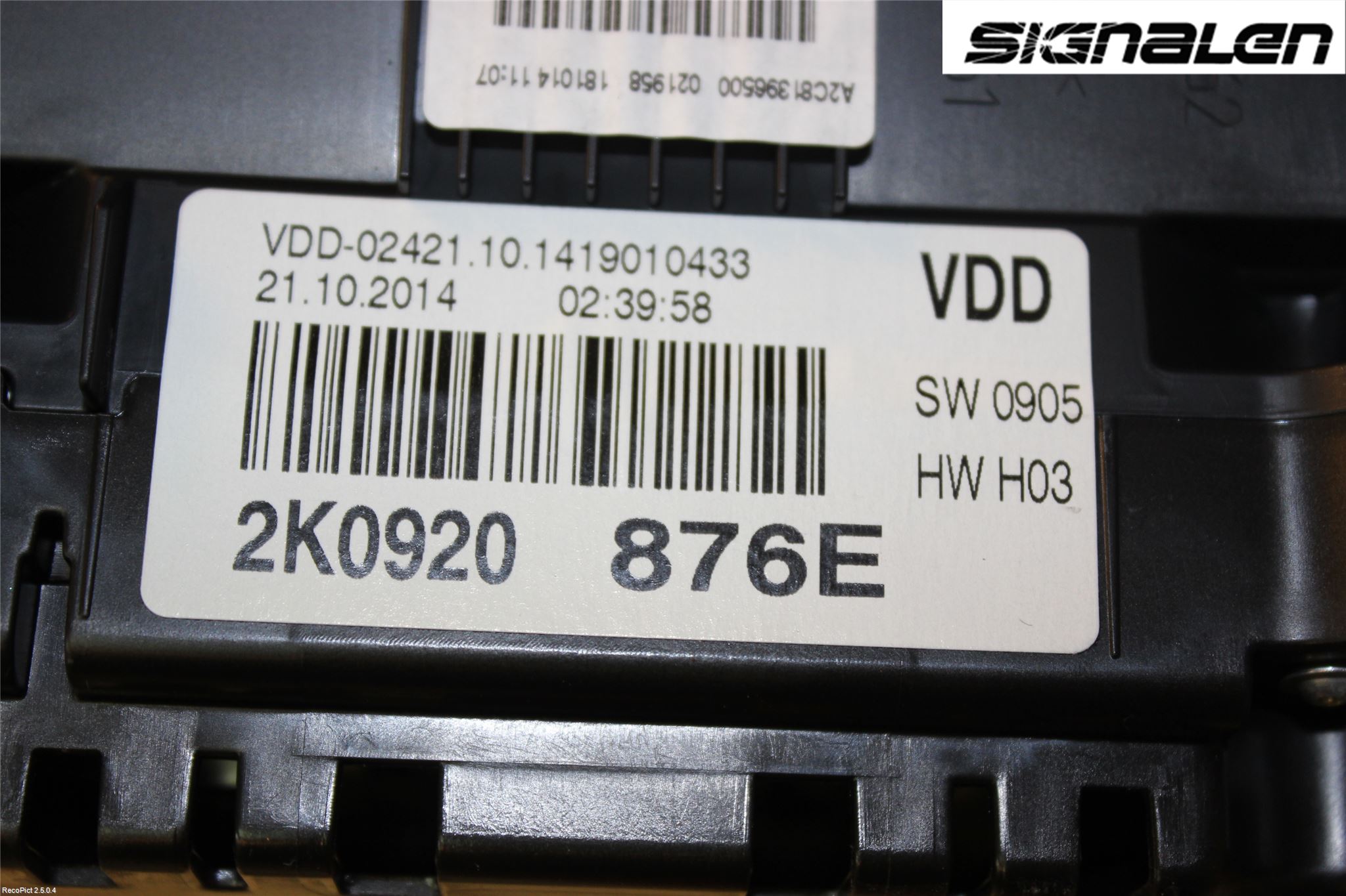 Volkswagen VW CADDY 11-15 Instrument Komb