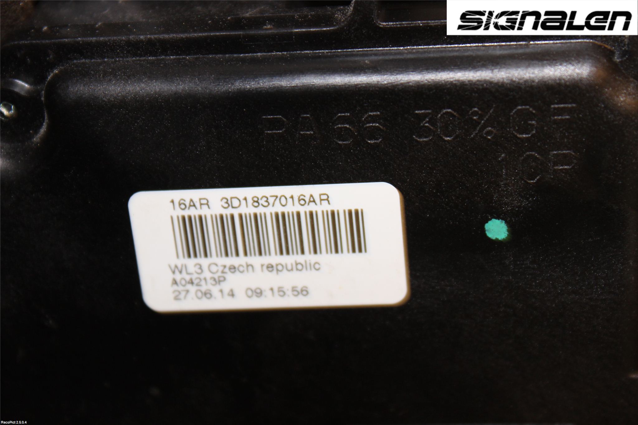 Volkswagen VW CADDY 11-15 Låskista-Dörrlås