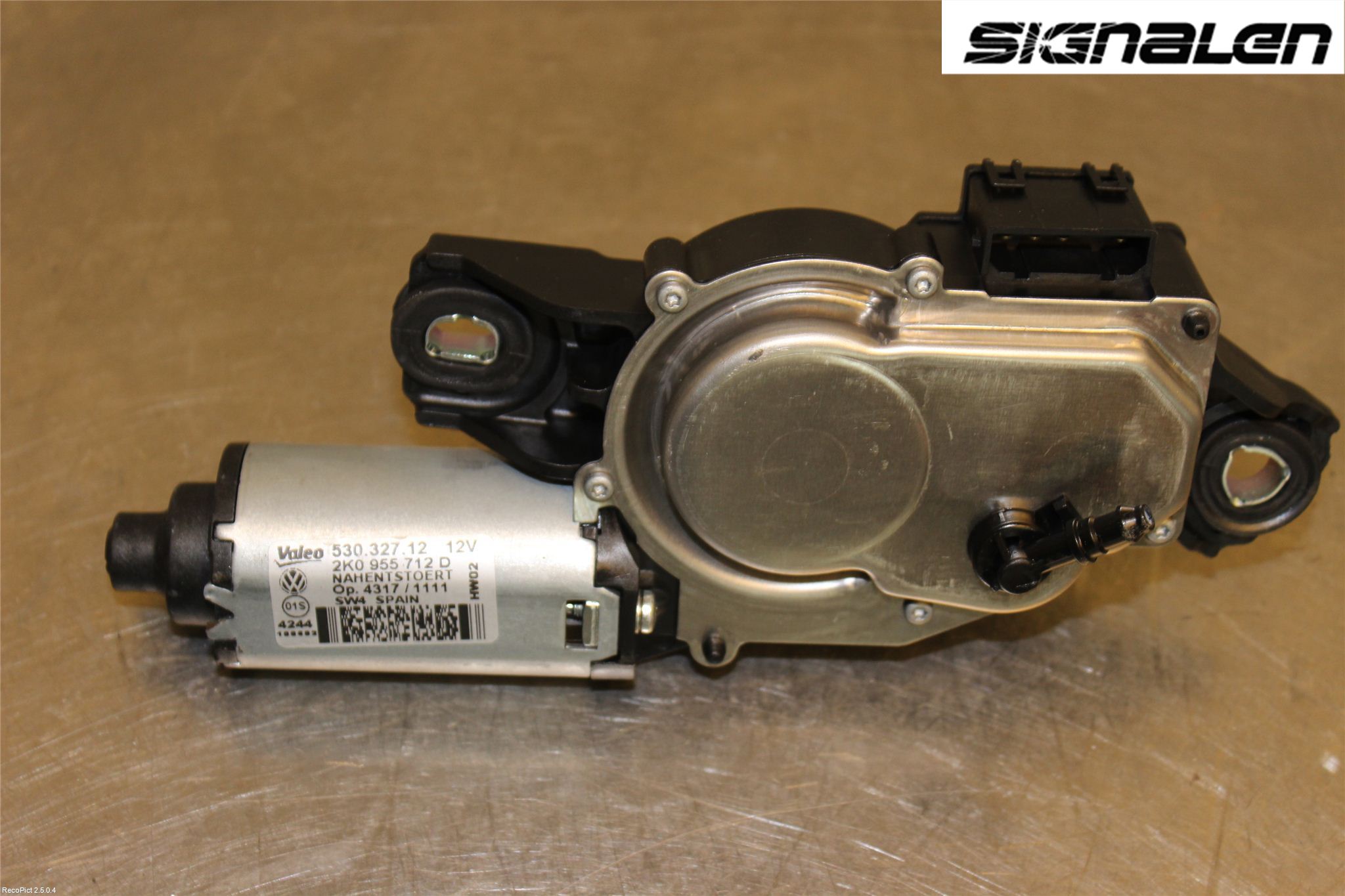 Volkswagen VW CADDY 11-15 Torkarmotor Baklucka