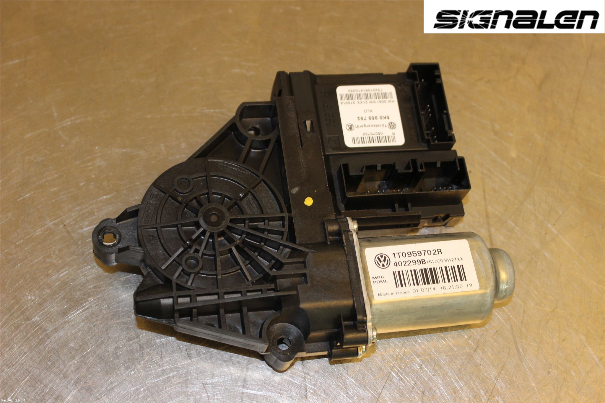 Volkswagen VW CADDY 11-15 Fönsterhissmotor