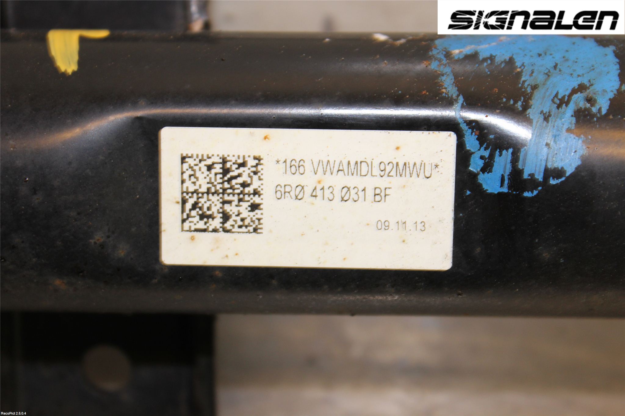 Skoda RAPID Fjäderben Fram Höger