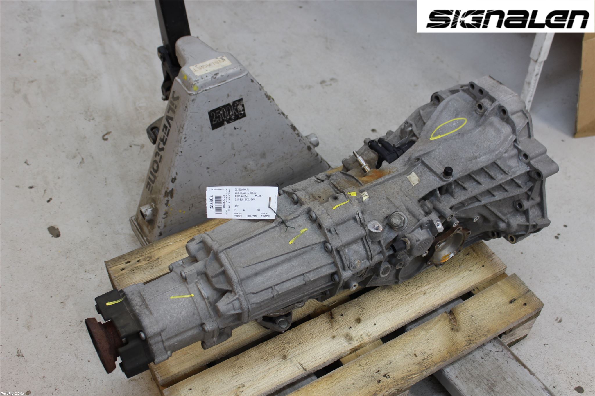 Audi A4/S4 05-07 Växellåda Man 6 Vxl