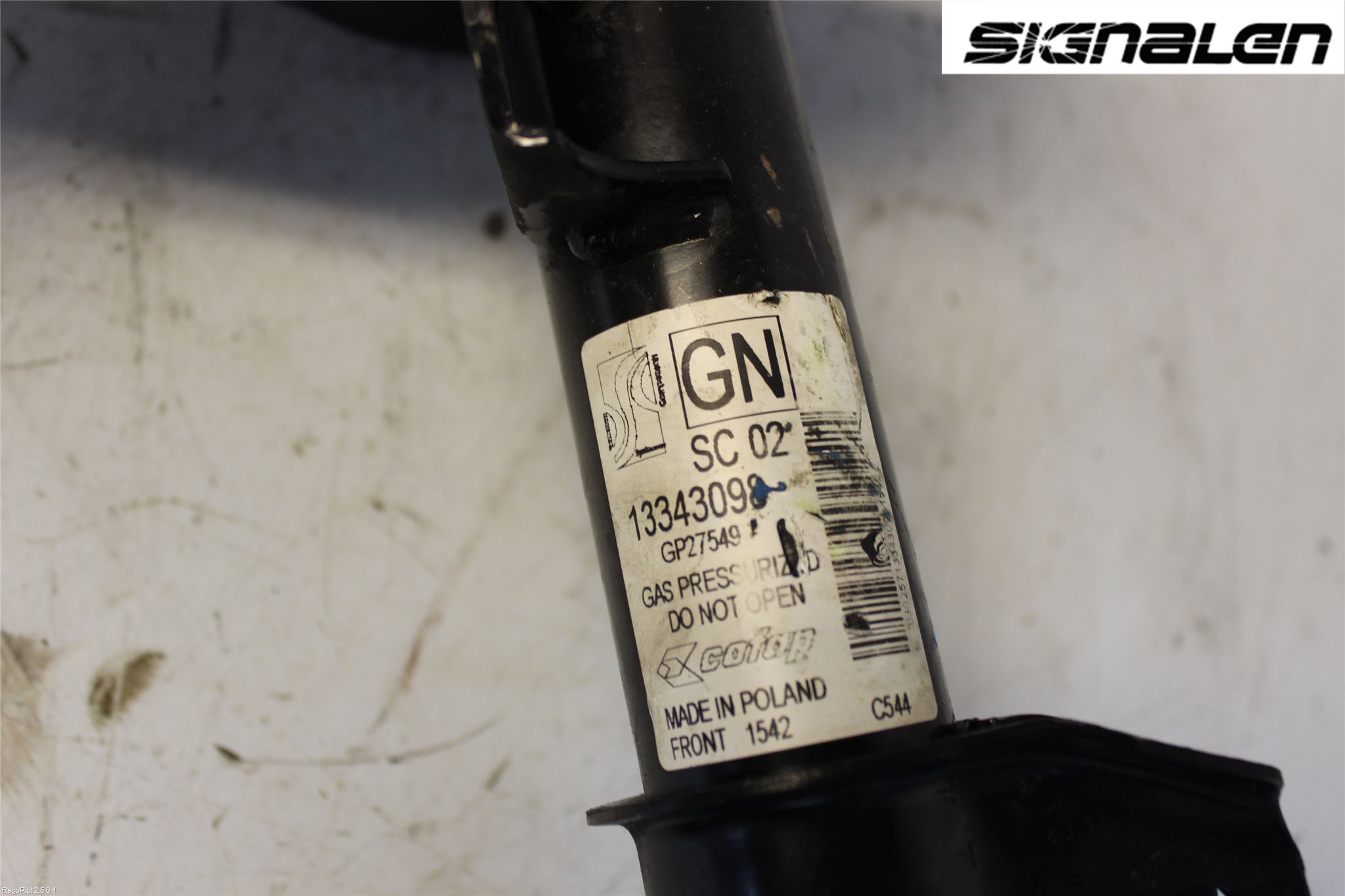 Opel CORSA D 07-14 Fjäderben Fram Höger