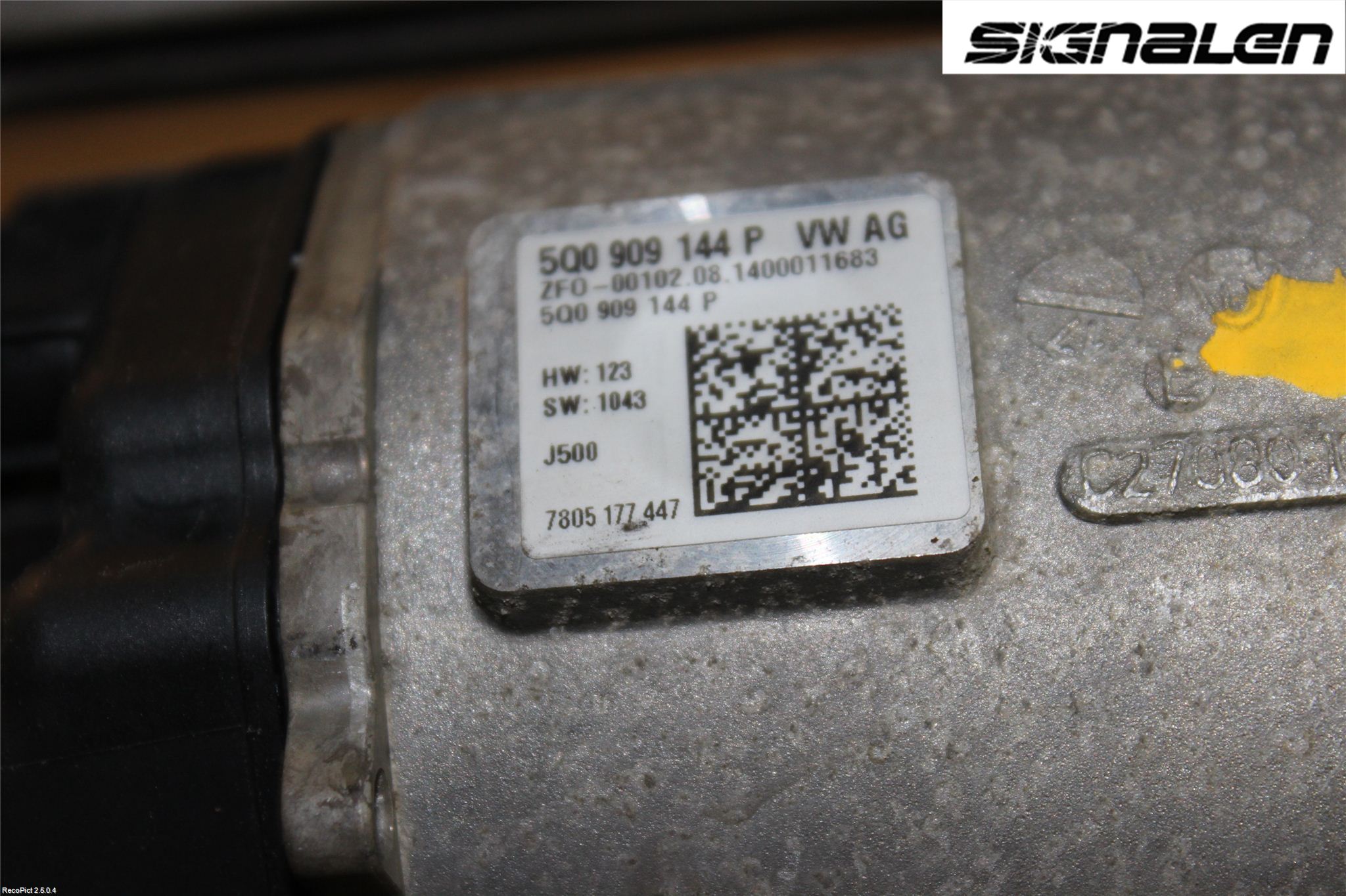 Volkswagen VW GOLF / E-GOLF VII 13-20 Styrväxel-Snäcka Elektrisk