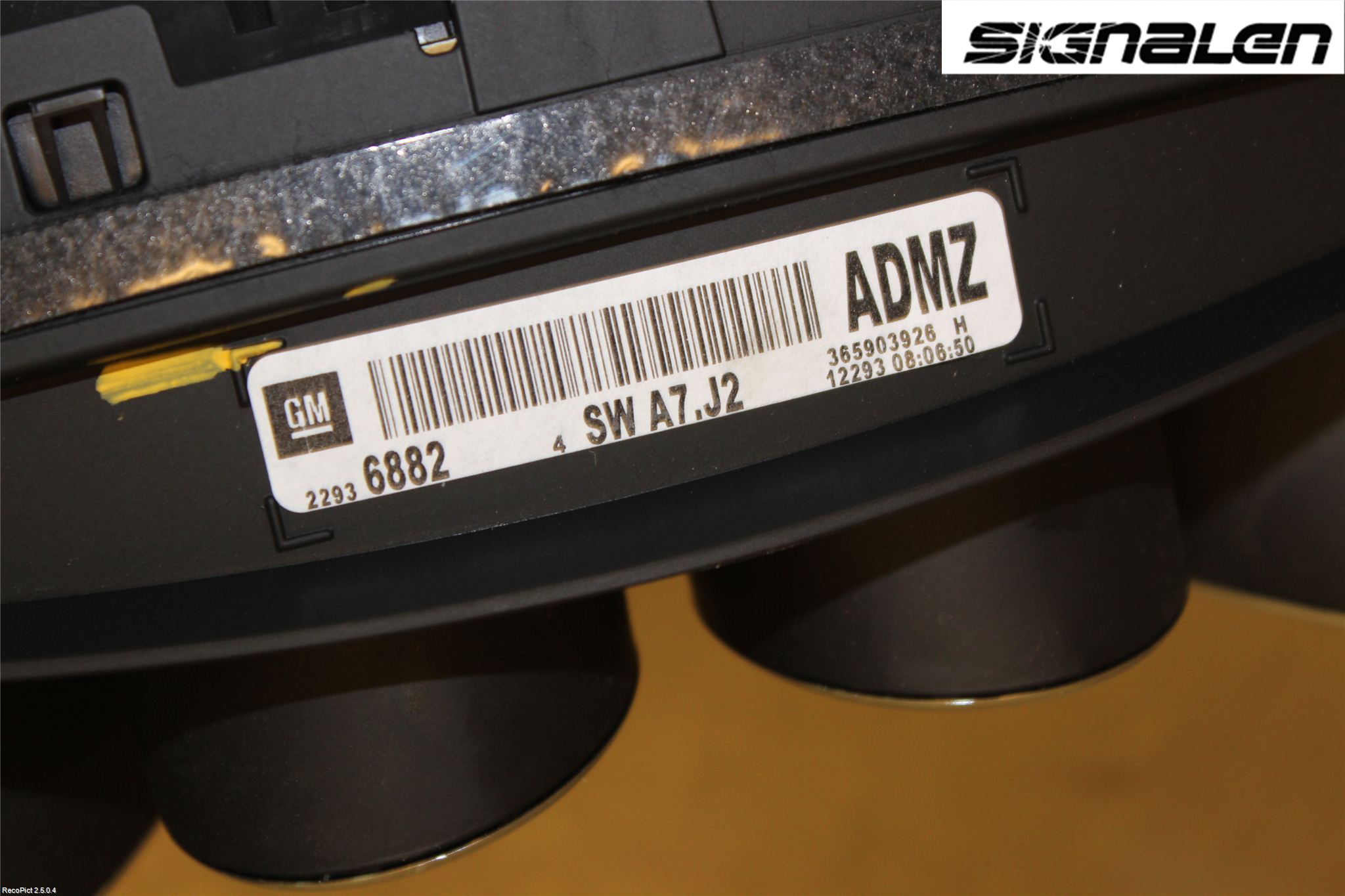 Opel INSIGNIA 09-16 Instrument Komb