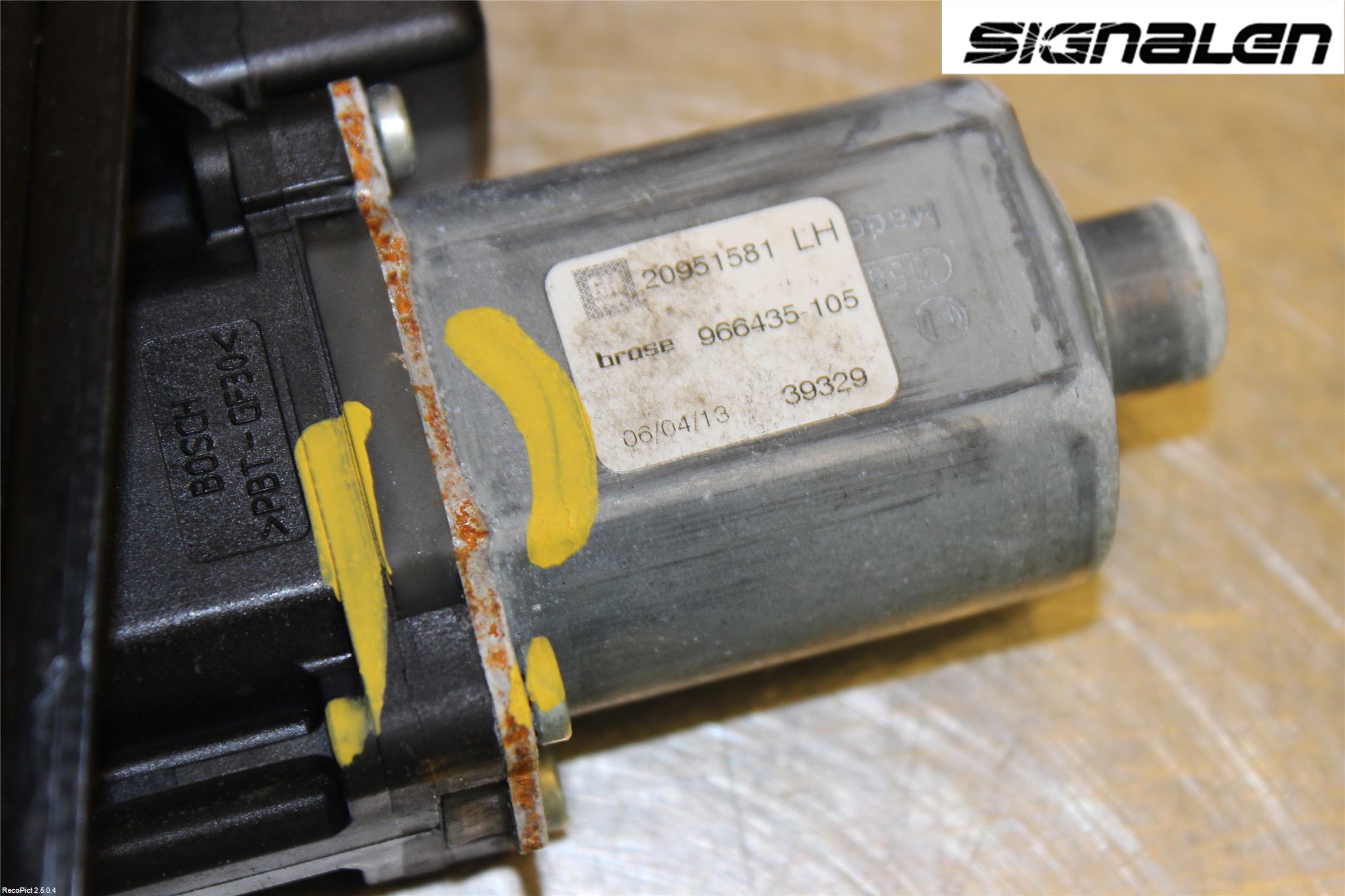 Opel ASTRA J 10-15 Fönsterhiss El Kompl