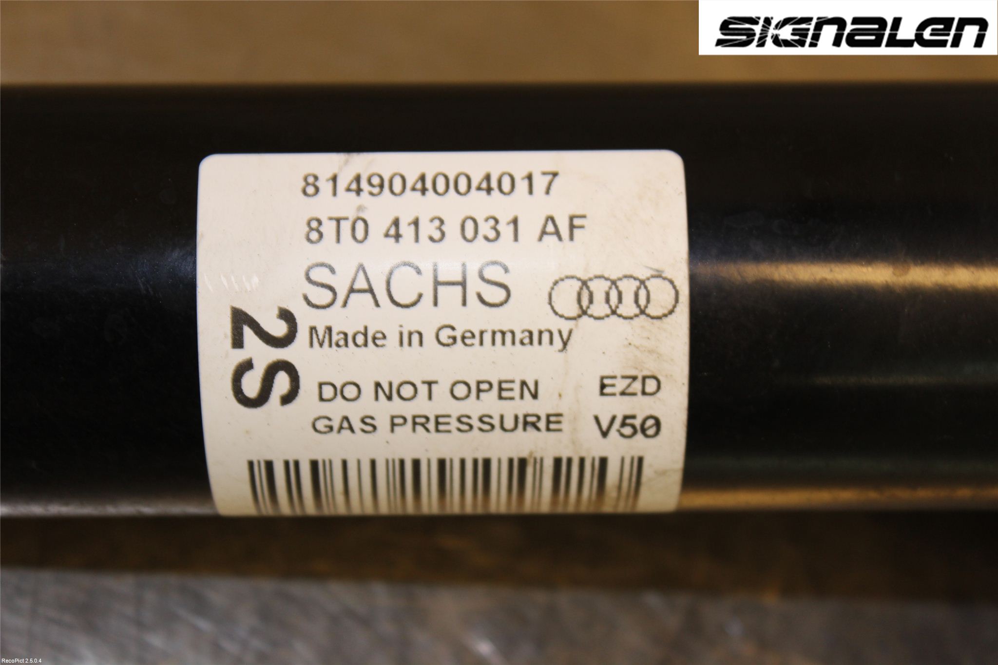 Audi A4 12-15 Fjäderben Fram Höger