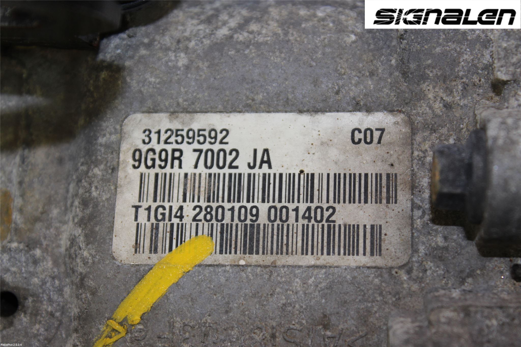 Volvo V70 08-13 Växellåda Man 6 Vxl