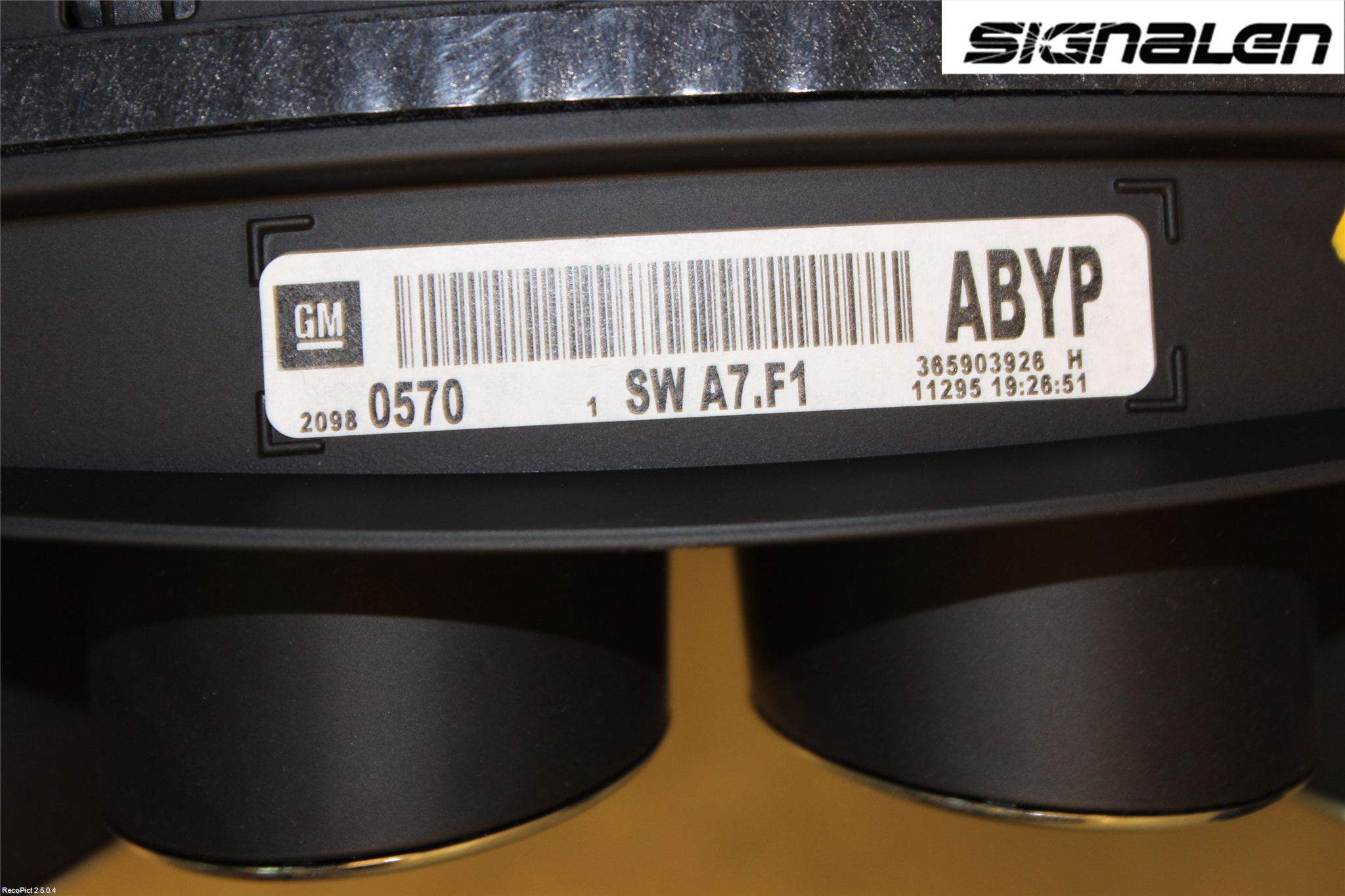 Opel INSIGNIA 09-16 Instrument Komb