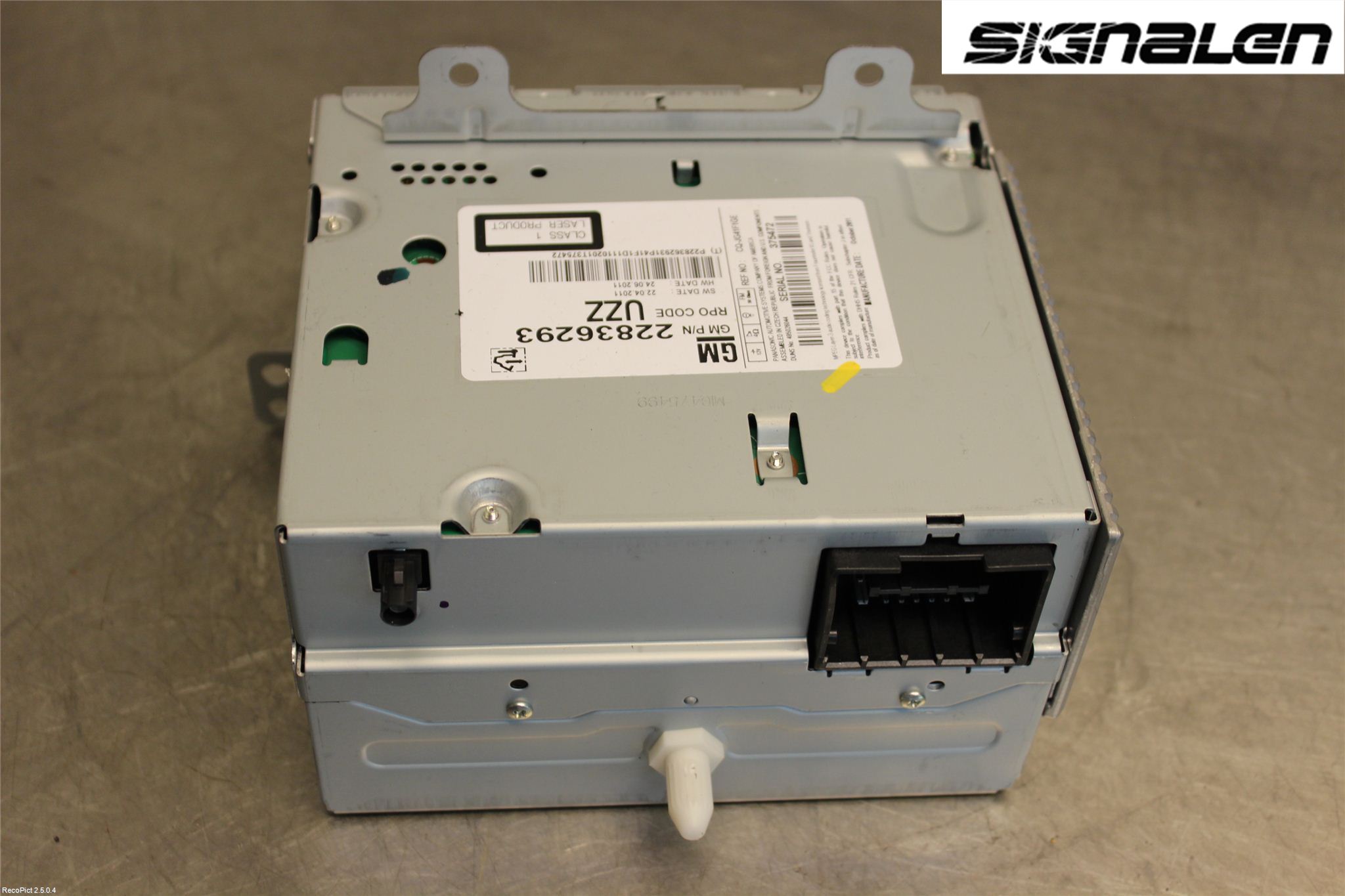 Opel INSIGNIA 09-16 Radio