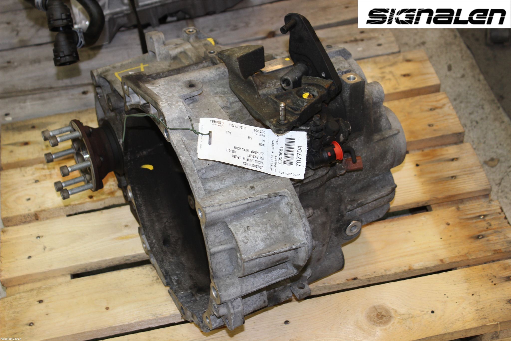 Volkswagen VW PASSAT 05-11 Växellåda Man 6 Vxl