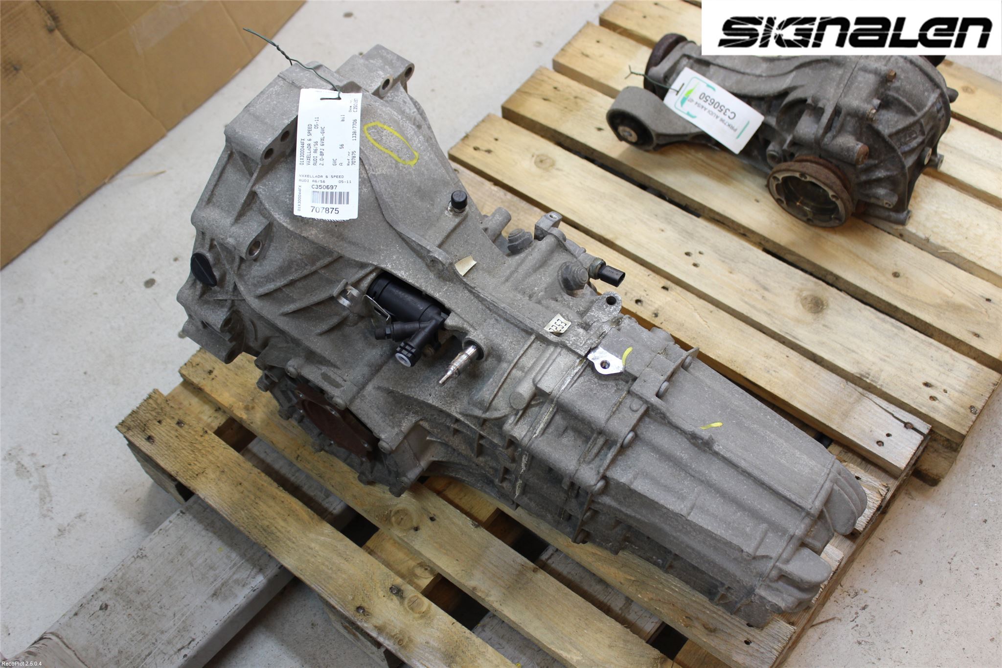 Audi A6/S6     05-11 Växellåda Man 6 Vxl