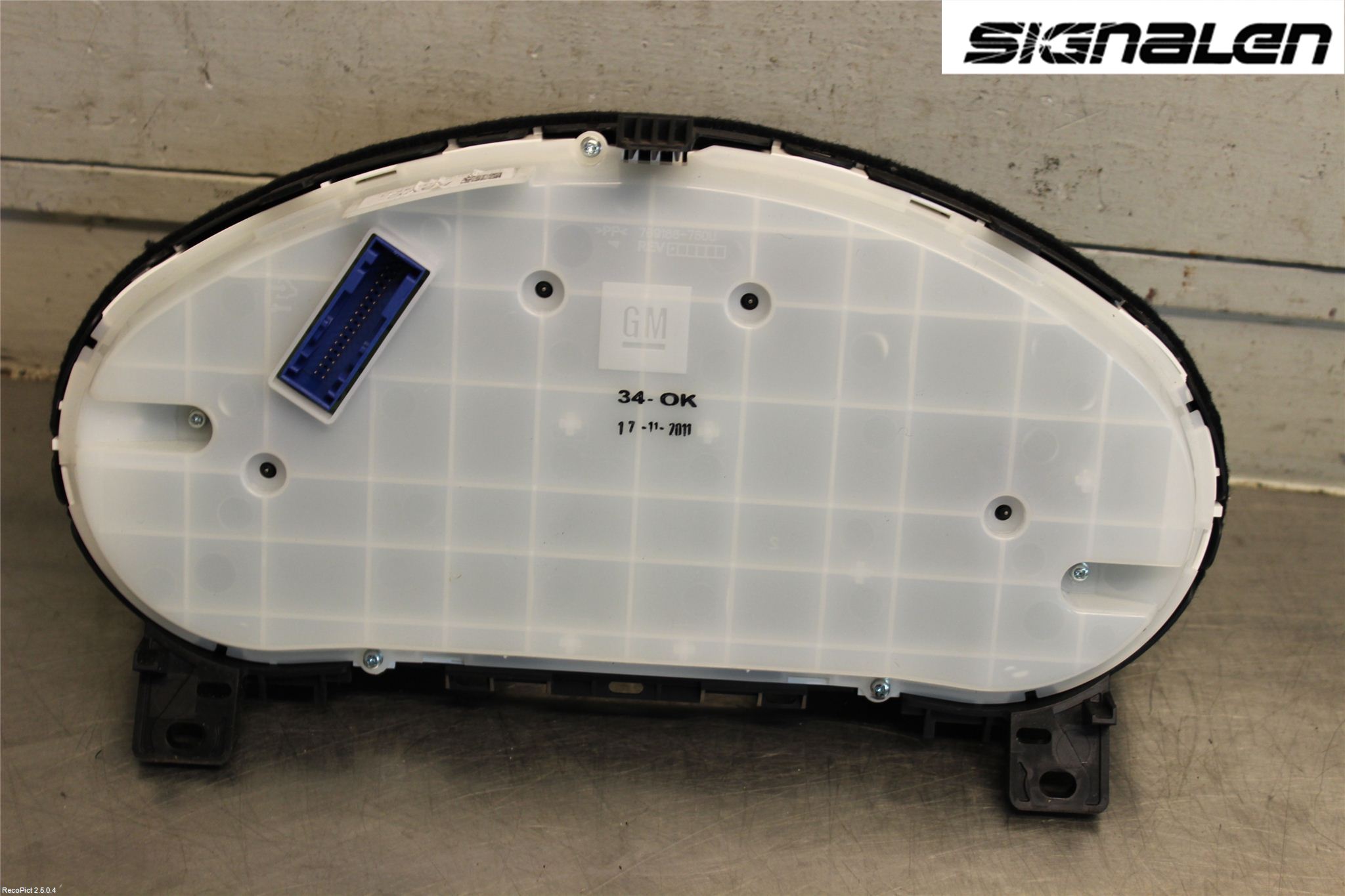 Opel MERIVA B 10-17 Instrument Komb