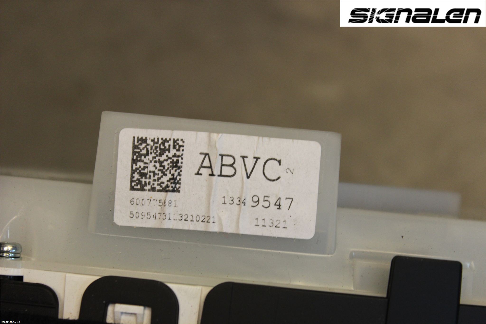 Opel MERIVA B 10-17 Instrument Komb