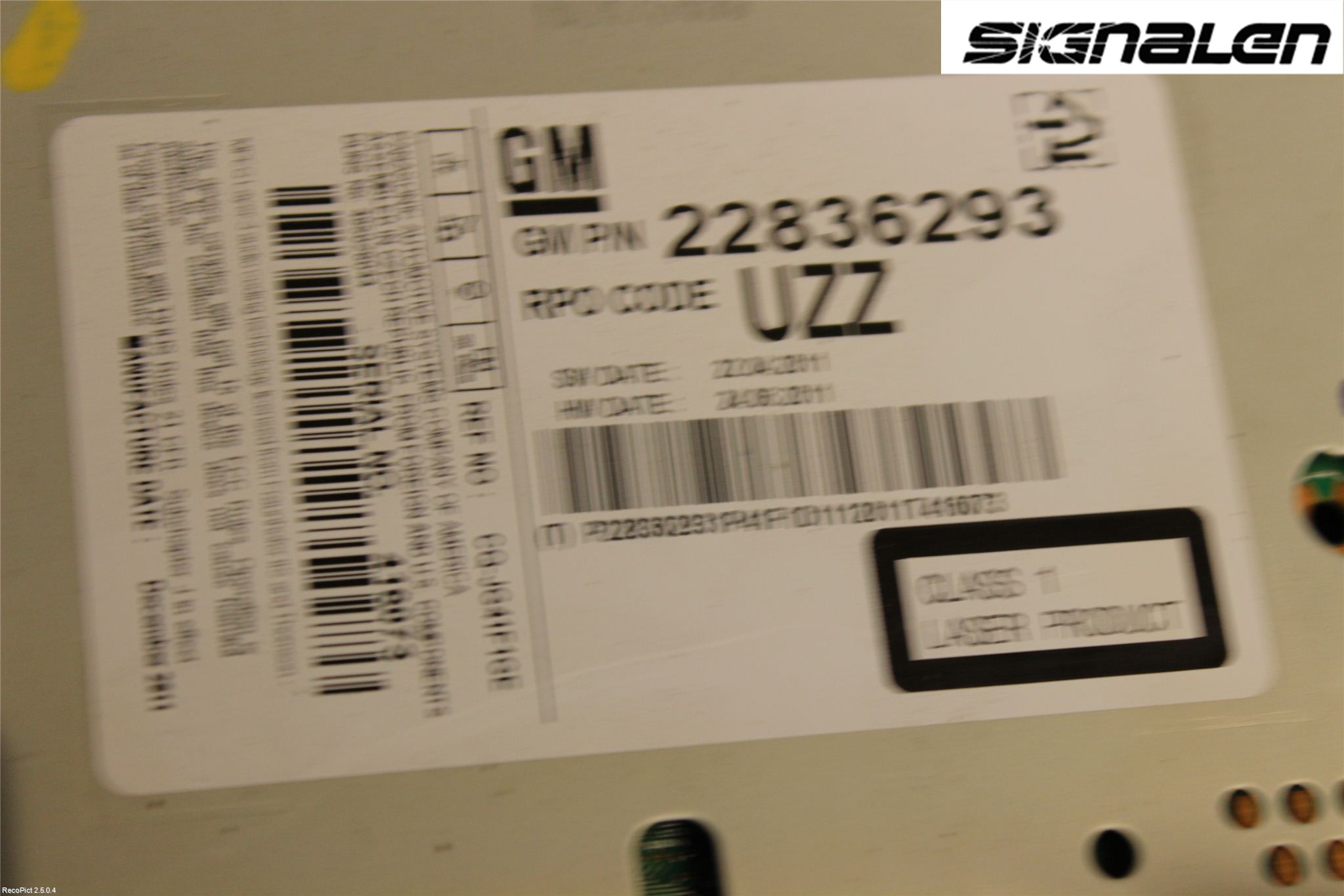 Opel MERIVA B 10-17 Radio