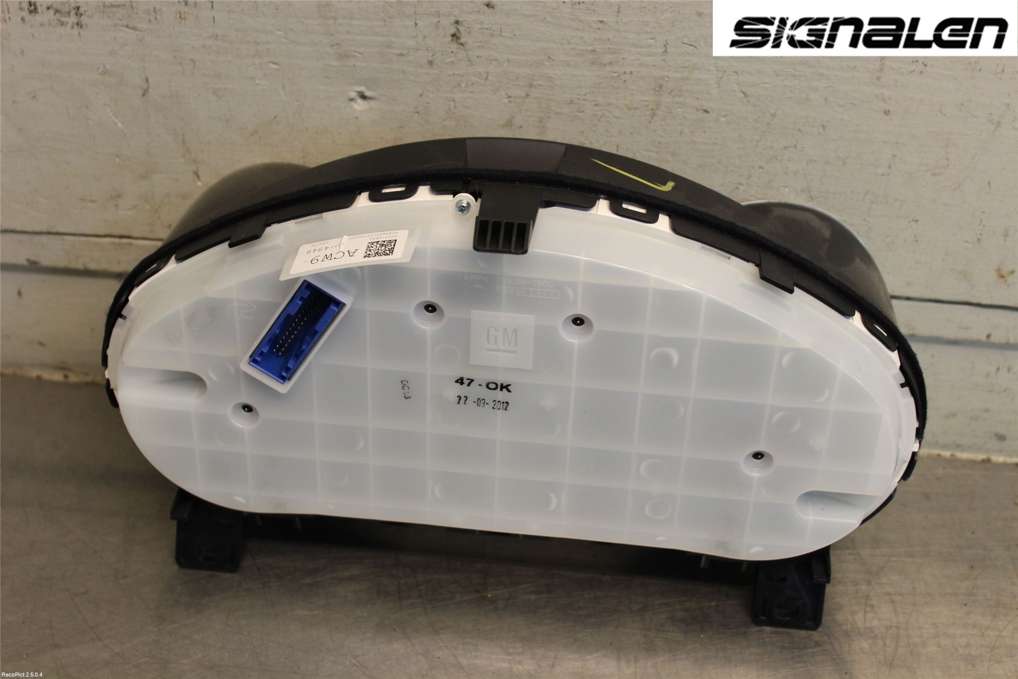 Opel ZAFIRA C 12-19 Instrument Komb