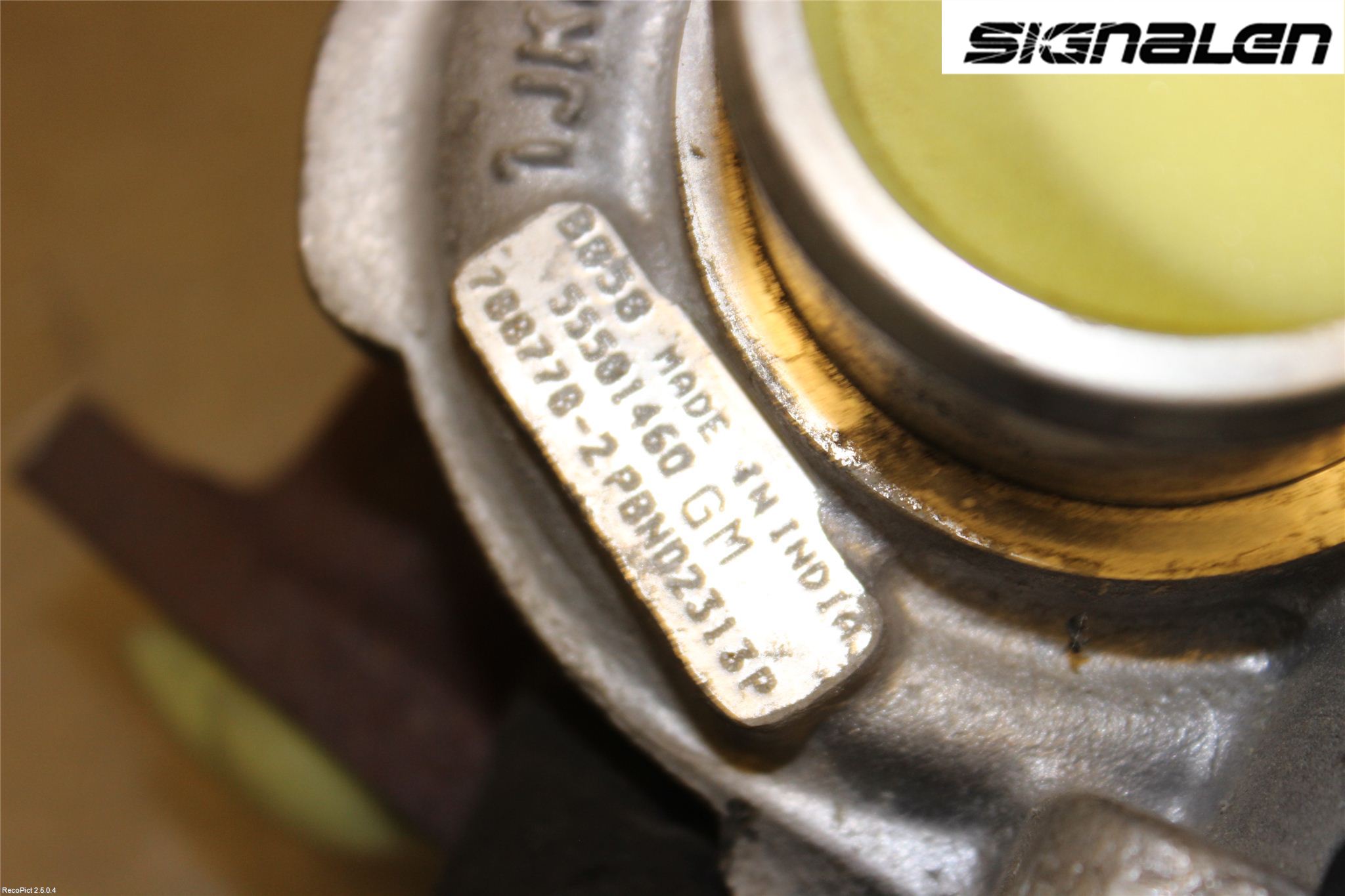 Opel ZAFIRA C 12-19 Turboaggregat