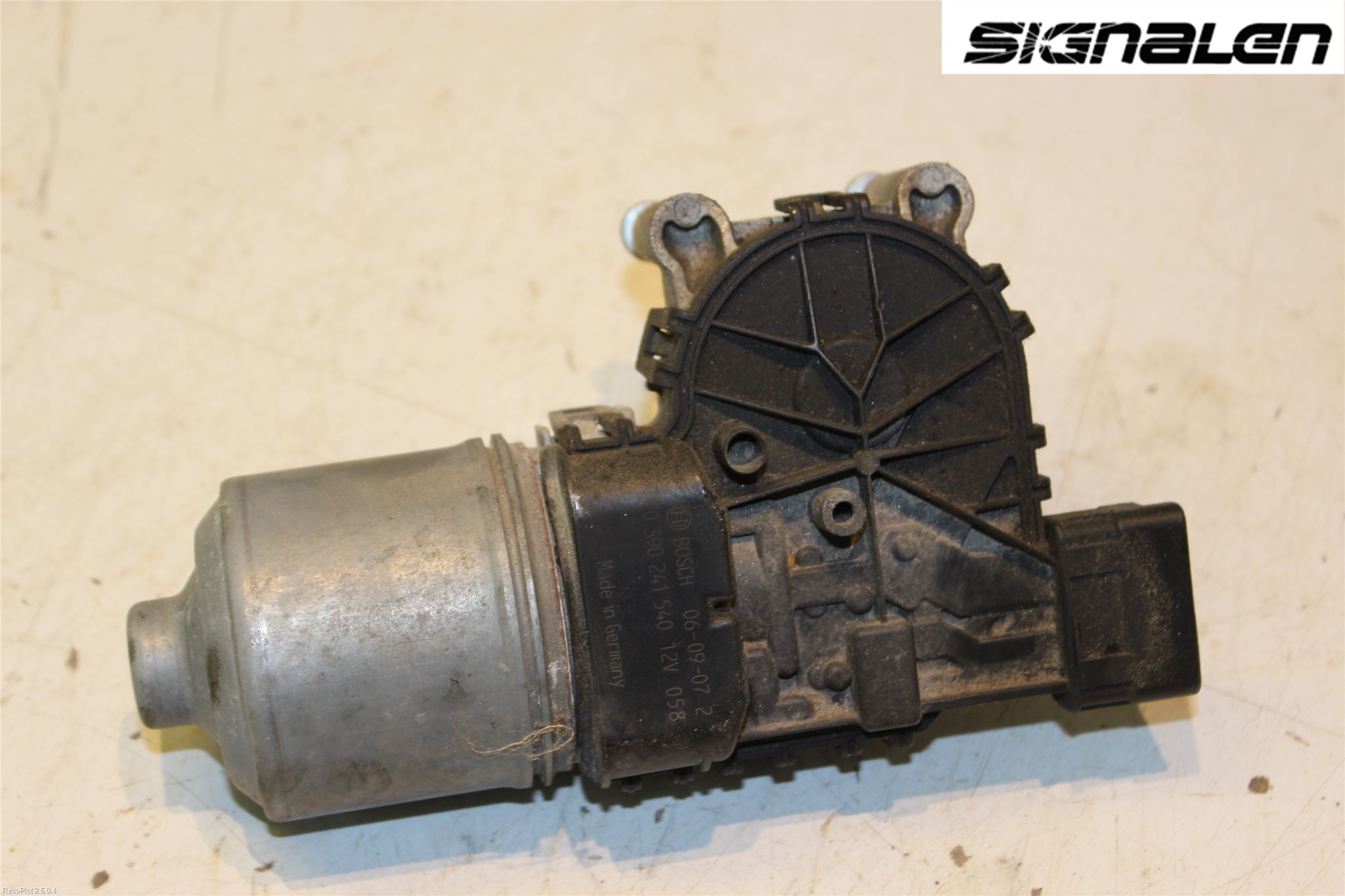 Peugeot 207 Torkarmotor Vindruta