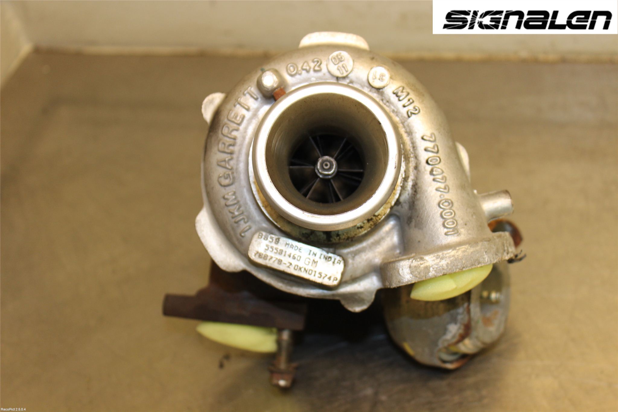 Opel ZAFIRA C 12-19 Turboaggregat