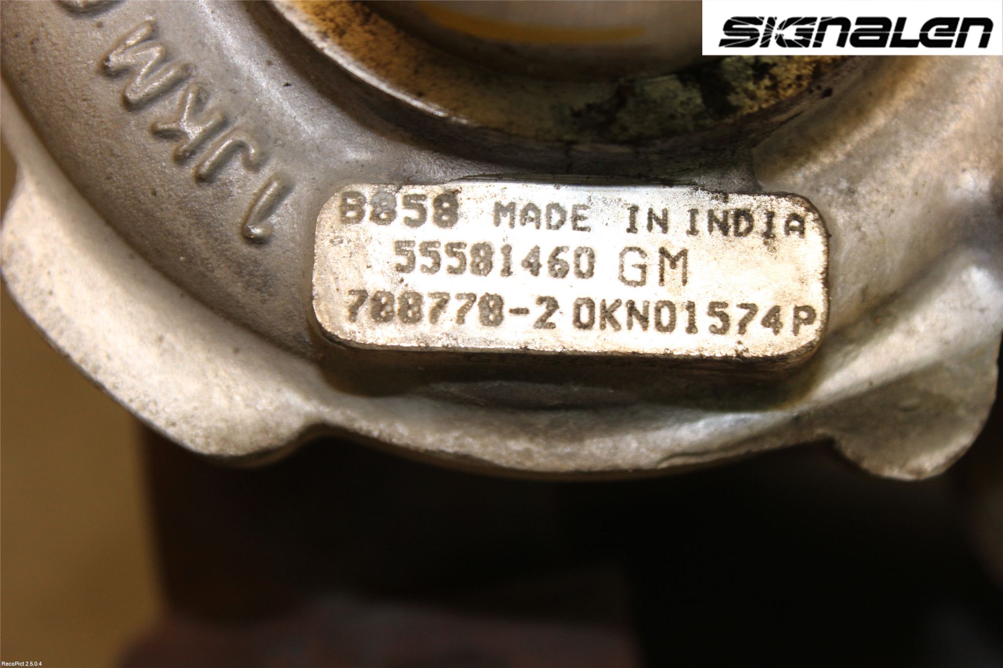 Opel ZAFIRA C 12-19 Turboaggregat