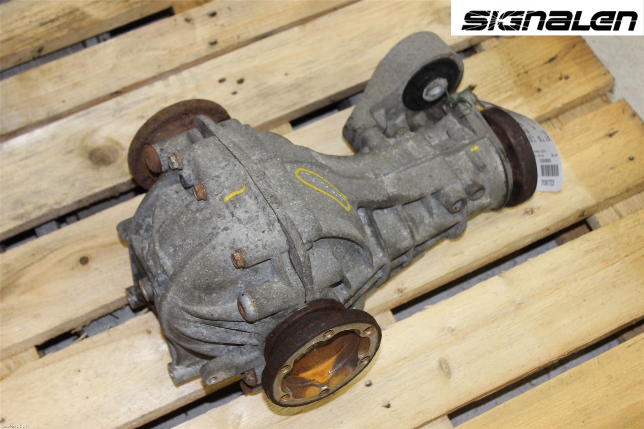 Audi A4/S4 05-07 Bakväxel-Diff