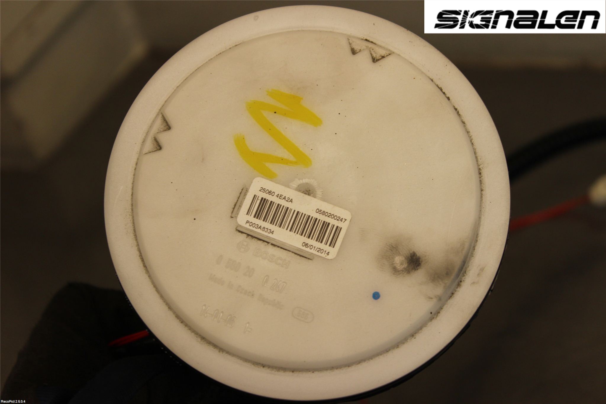 Nissan QASHQAI 14-17 Givare Tank