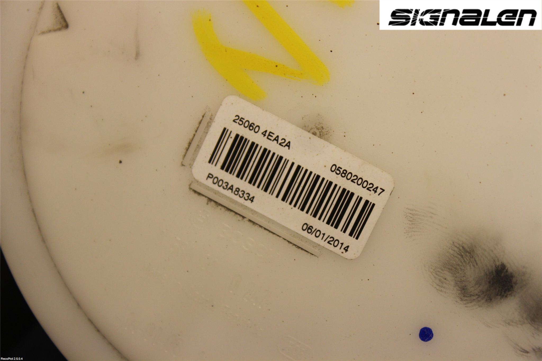 Nissan QASHQAI 14-17 Givare Tank