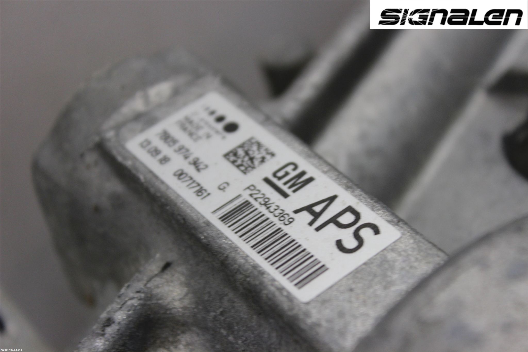 Opel INSIGNIA 09-16 Styrväxel Servo -Snäcka