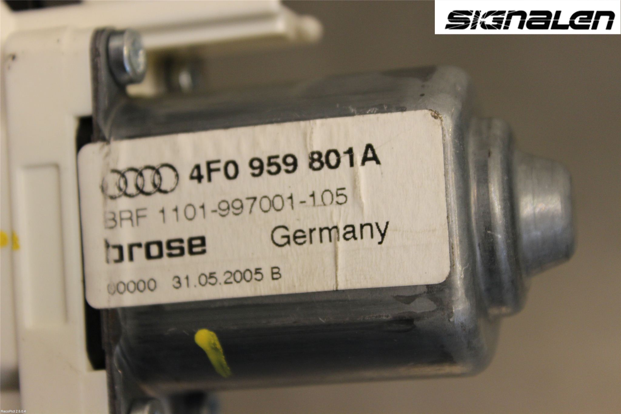 Audi A6/S6     05-11 Fönsterhissmotor