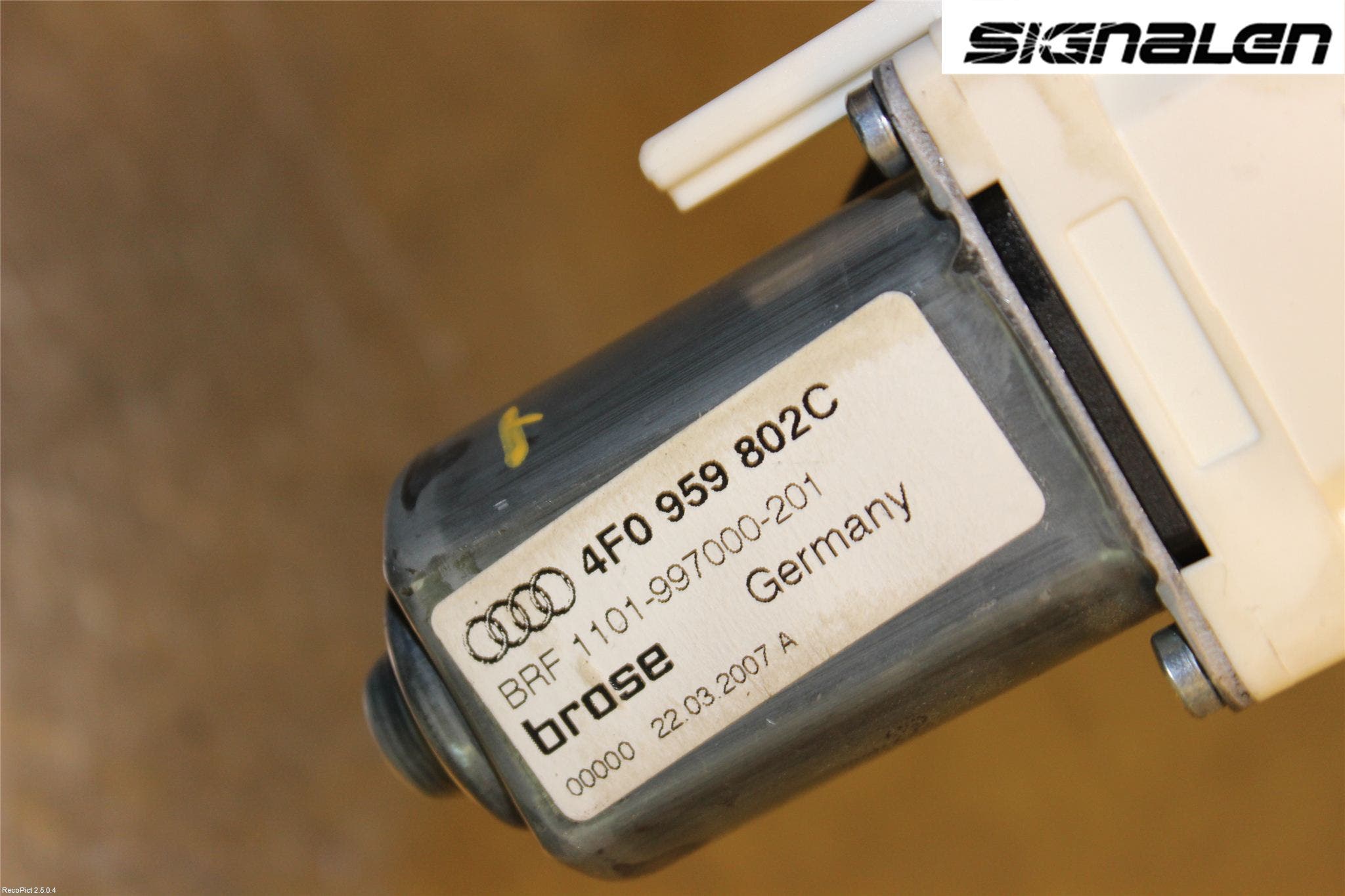 Audi A6/S6 05-11 Fönsterhissmotor