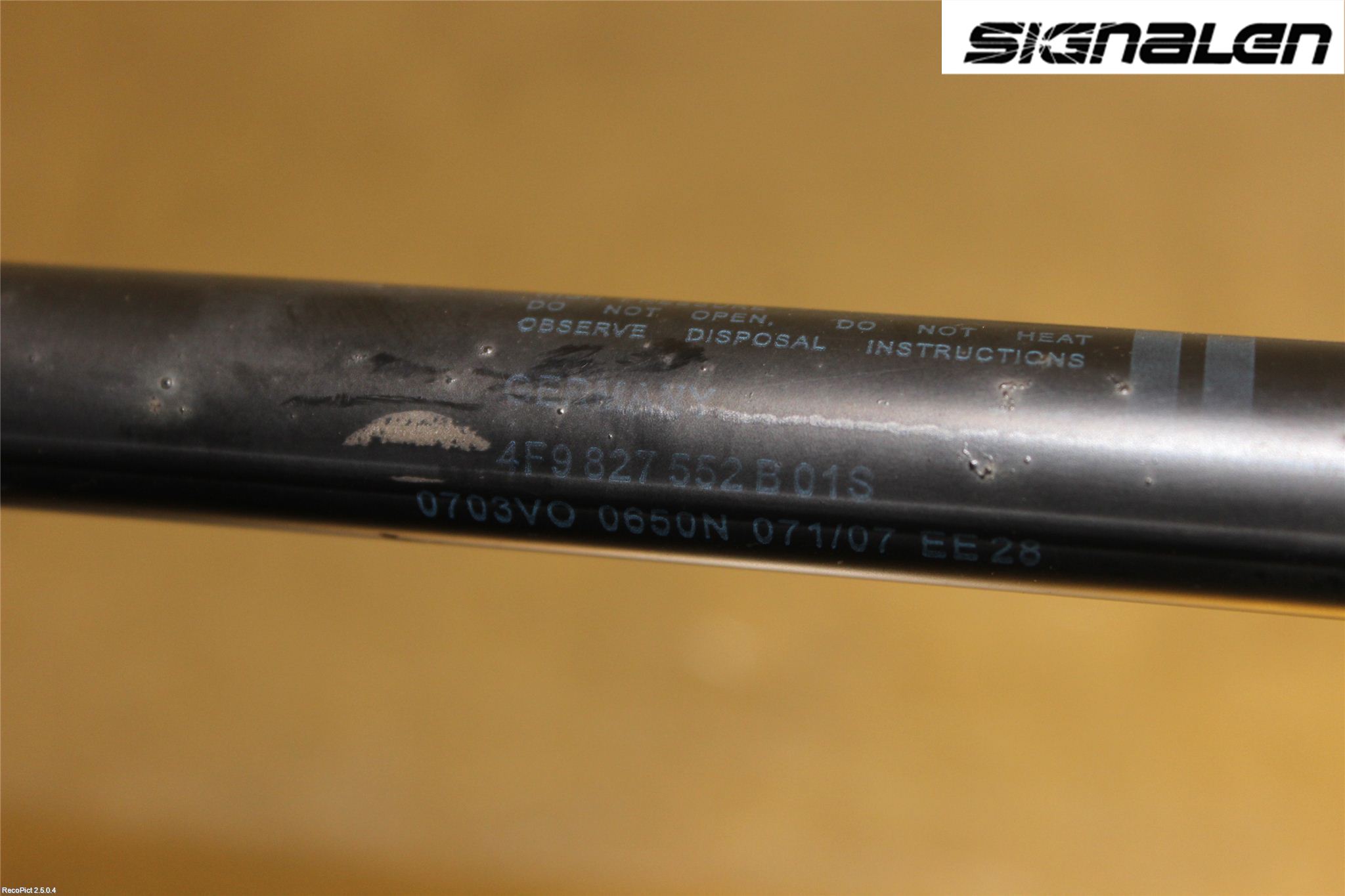 Audi A6/S6     05-11 Gasfjäder Baklucka