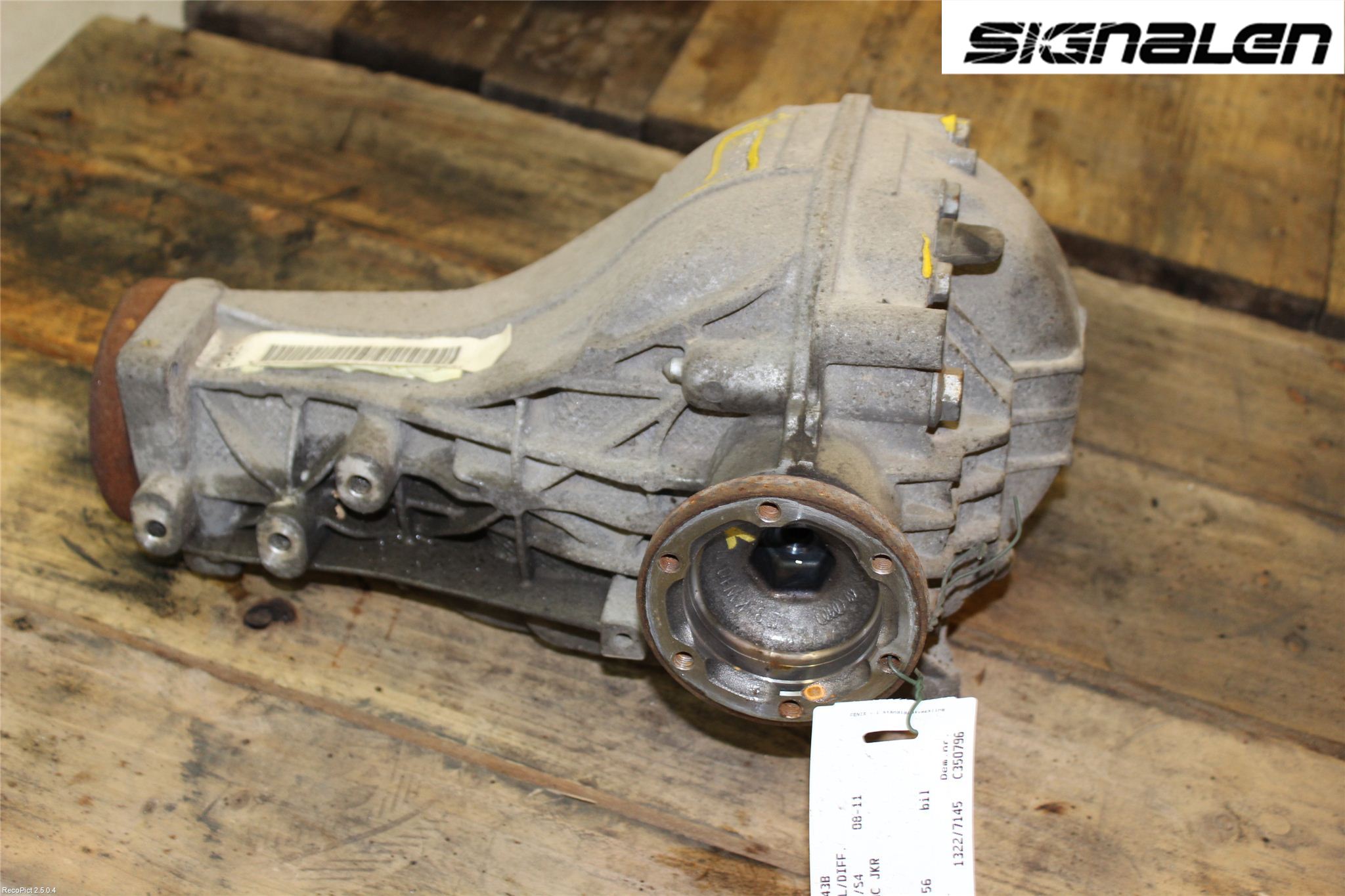 Audi A4/S4 08-11 Bakväxel-Diff