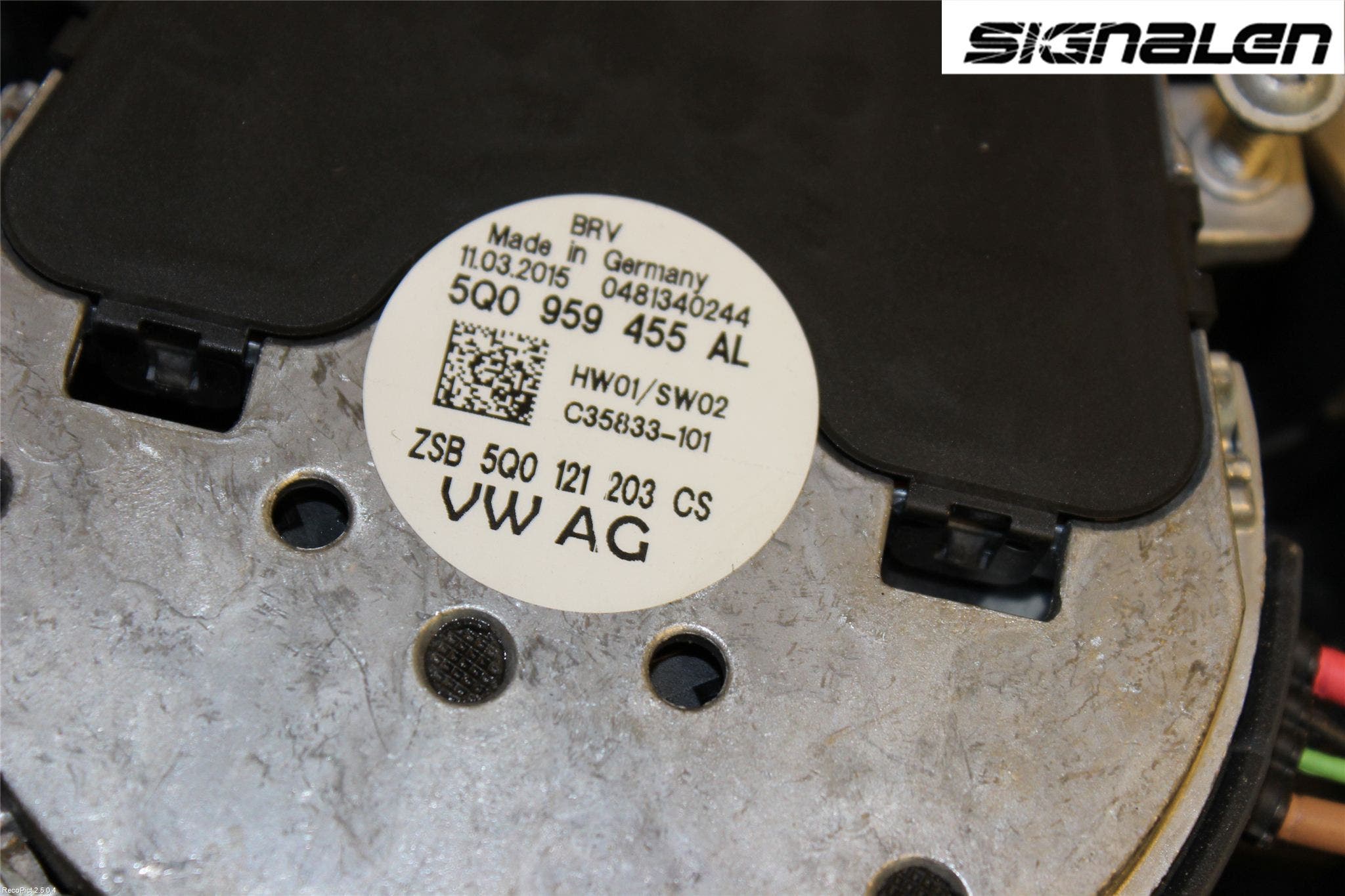 Volkswagen VW GOLF / E-GOLF VII 13-20 Kylfläkt El