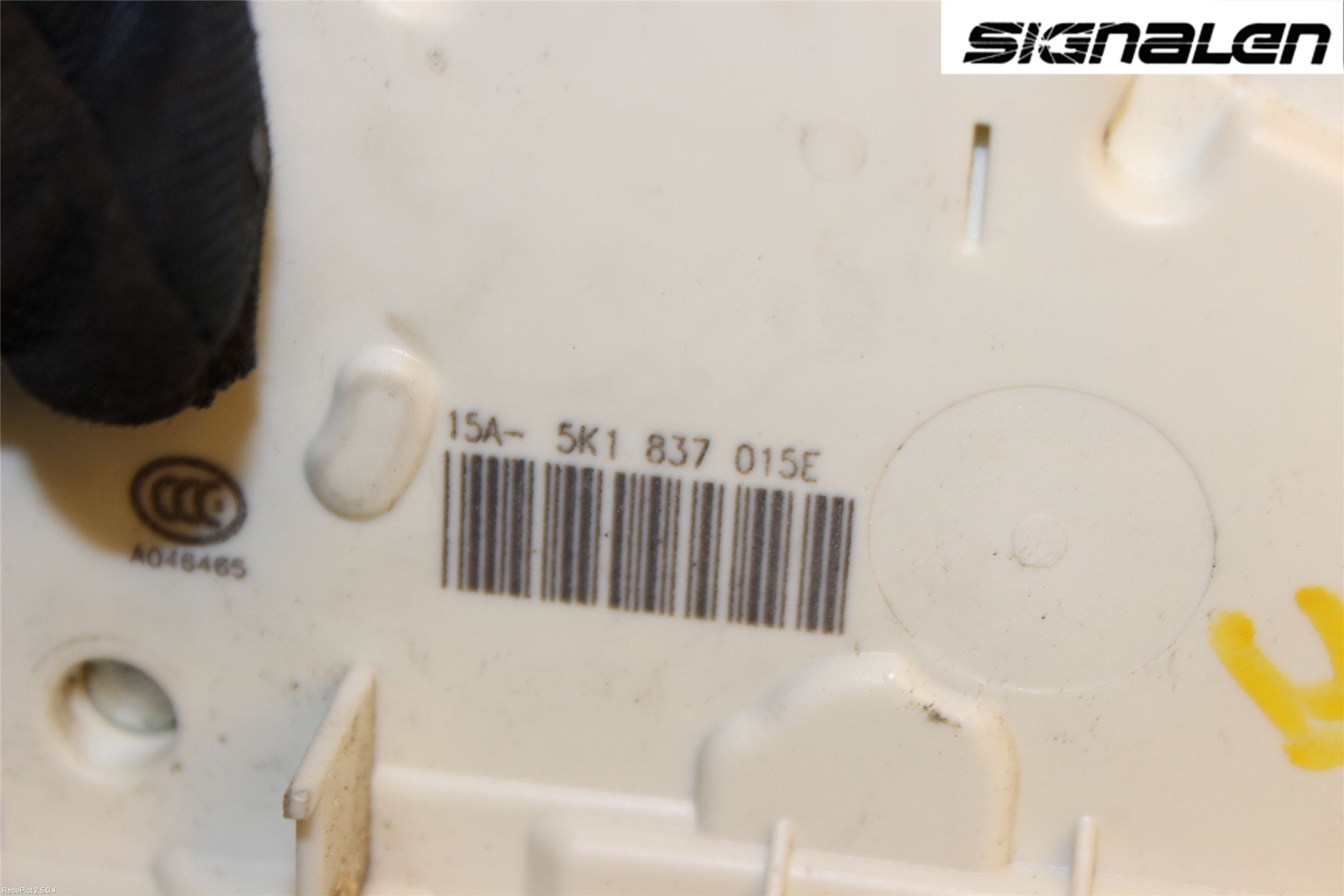 Volkswagen VW POLO 10-17 Låskista-Dörrlås