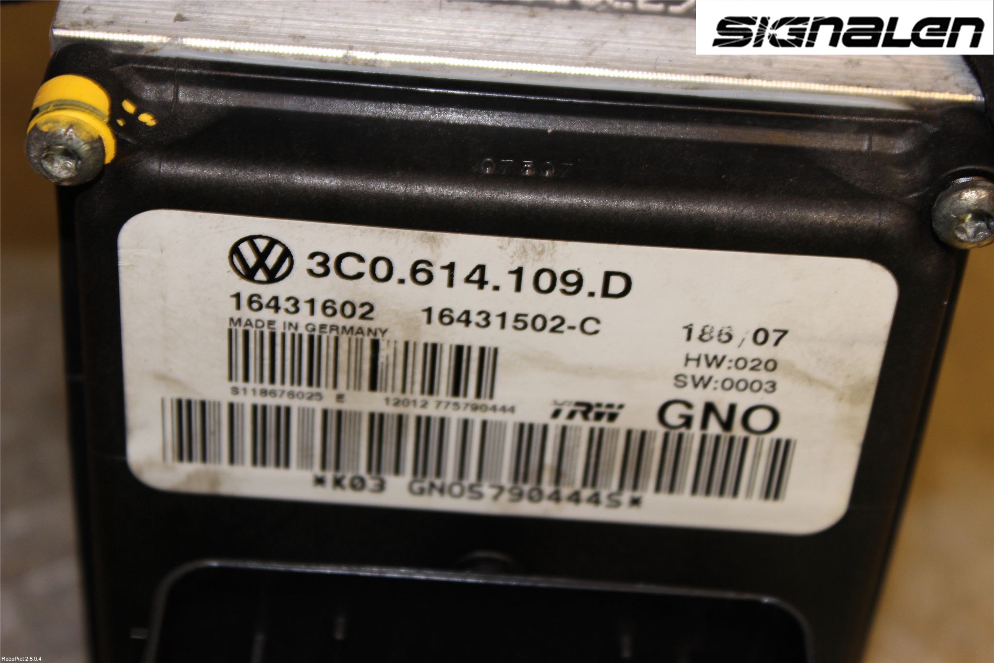 Volkswagen VW PASSAT 05-11 Abs Hydraulaggregat