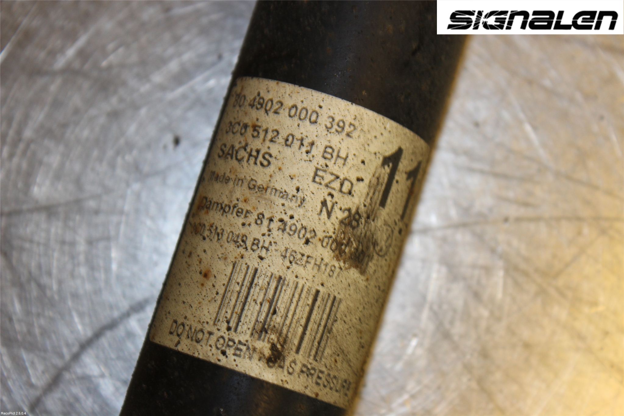 Volkswagen VW PASSAT 05-11 Stötdämpare Bak