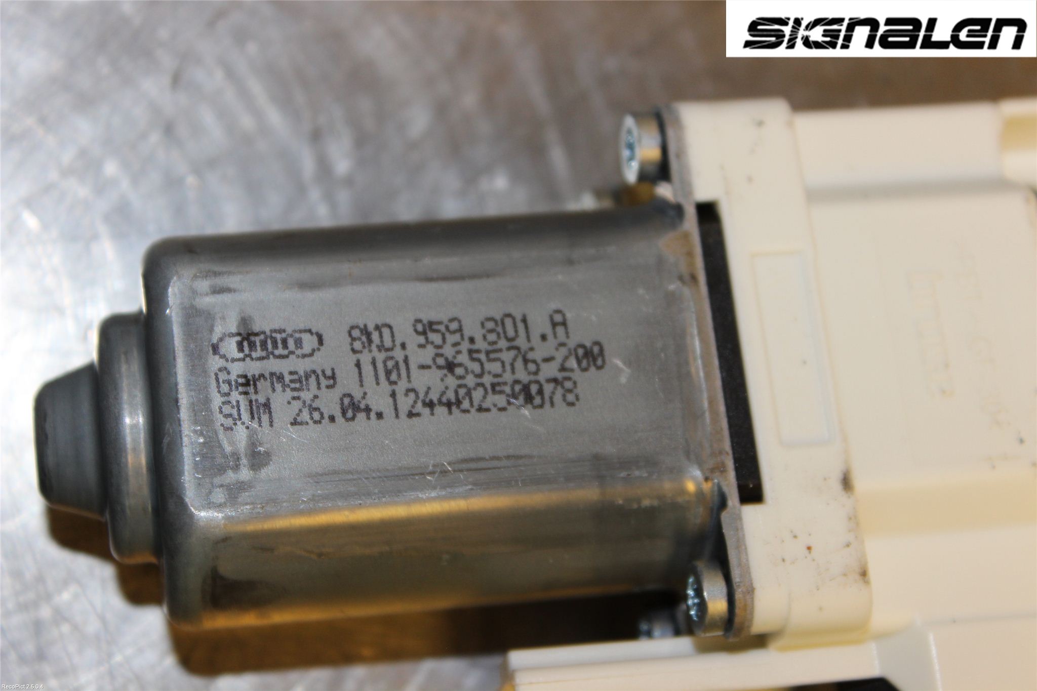 Skoda SUPERB 09-15 Fönsterhissmotor