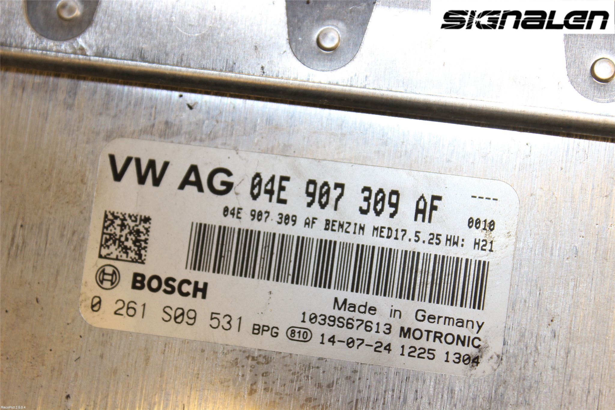 Volkswagen VW POLO 10-17 Styrenhet Insprut Bensin