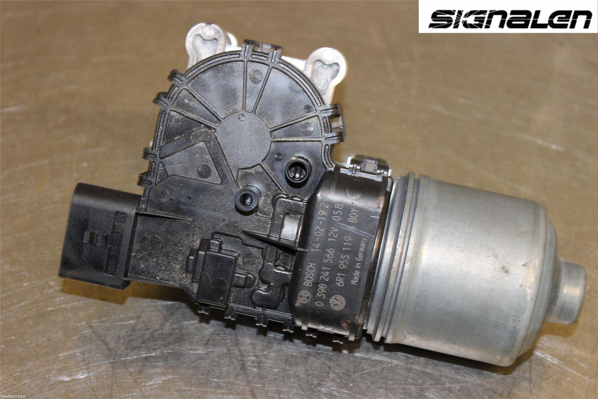 Volkswagen VW POLO 10-17 Torkarmotor Vindruta