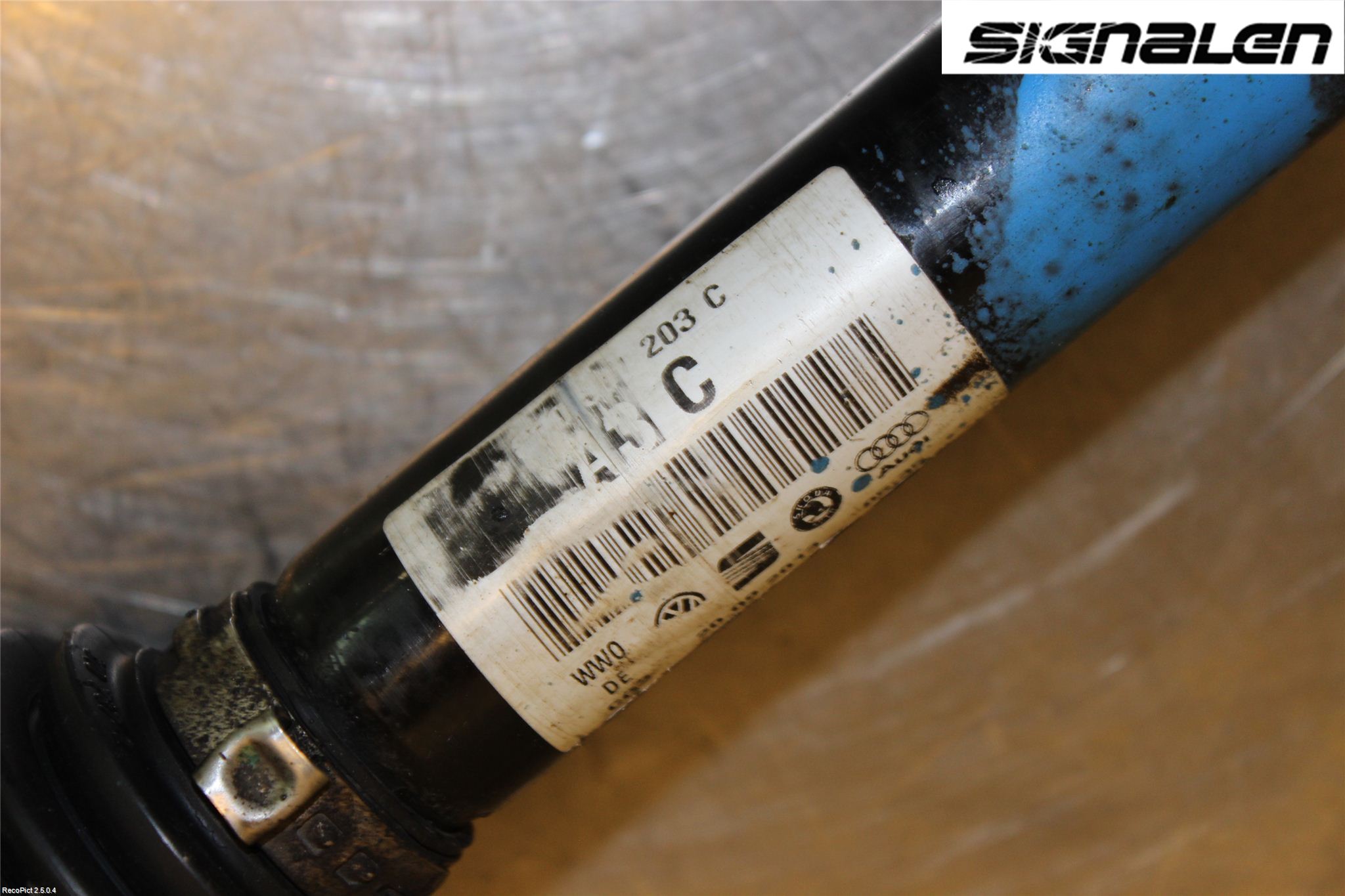 Audi A6 ALLROAD 12-18 Drivaxel Bak Höger