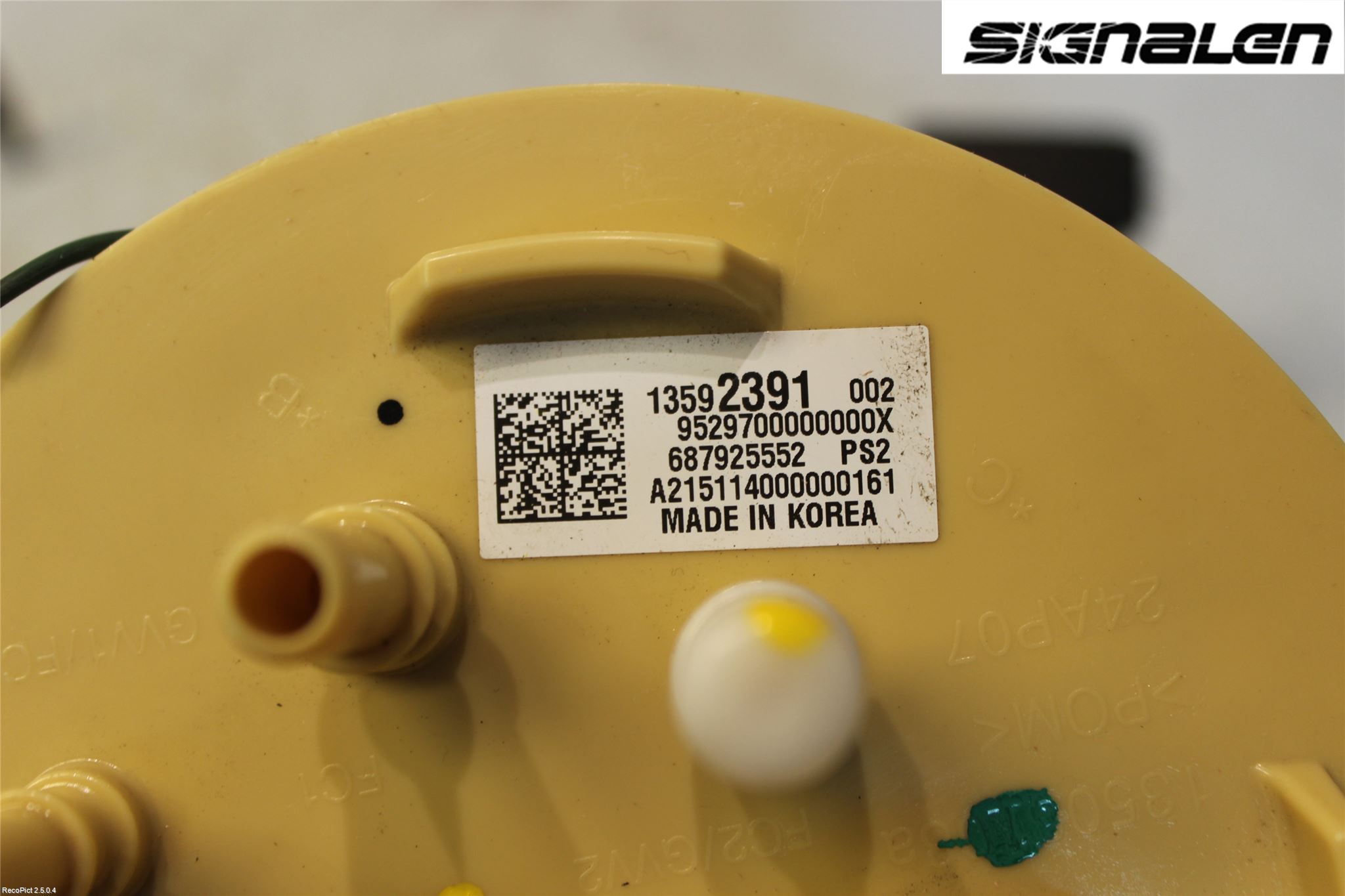 Opel MOKKA 13-20 Bränslepump El