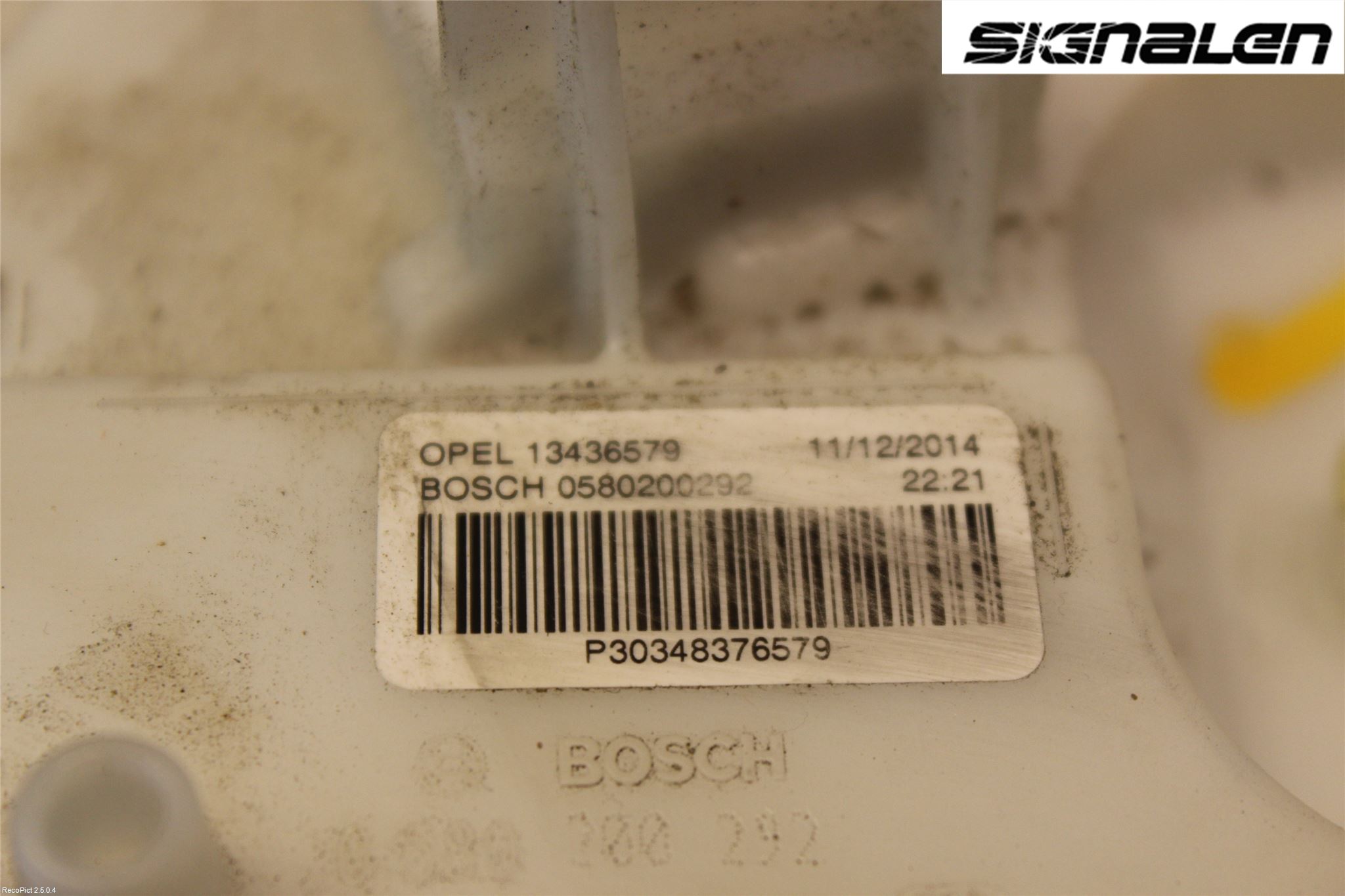 Opel CORSA E 15-19 Bränslepump El