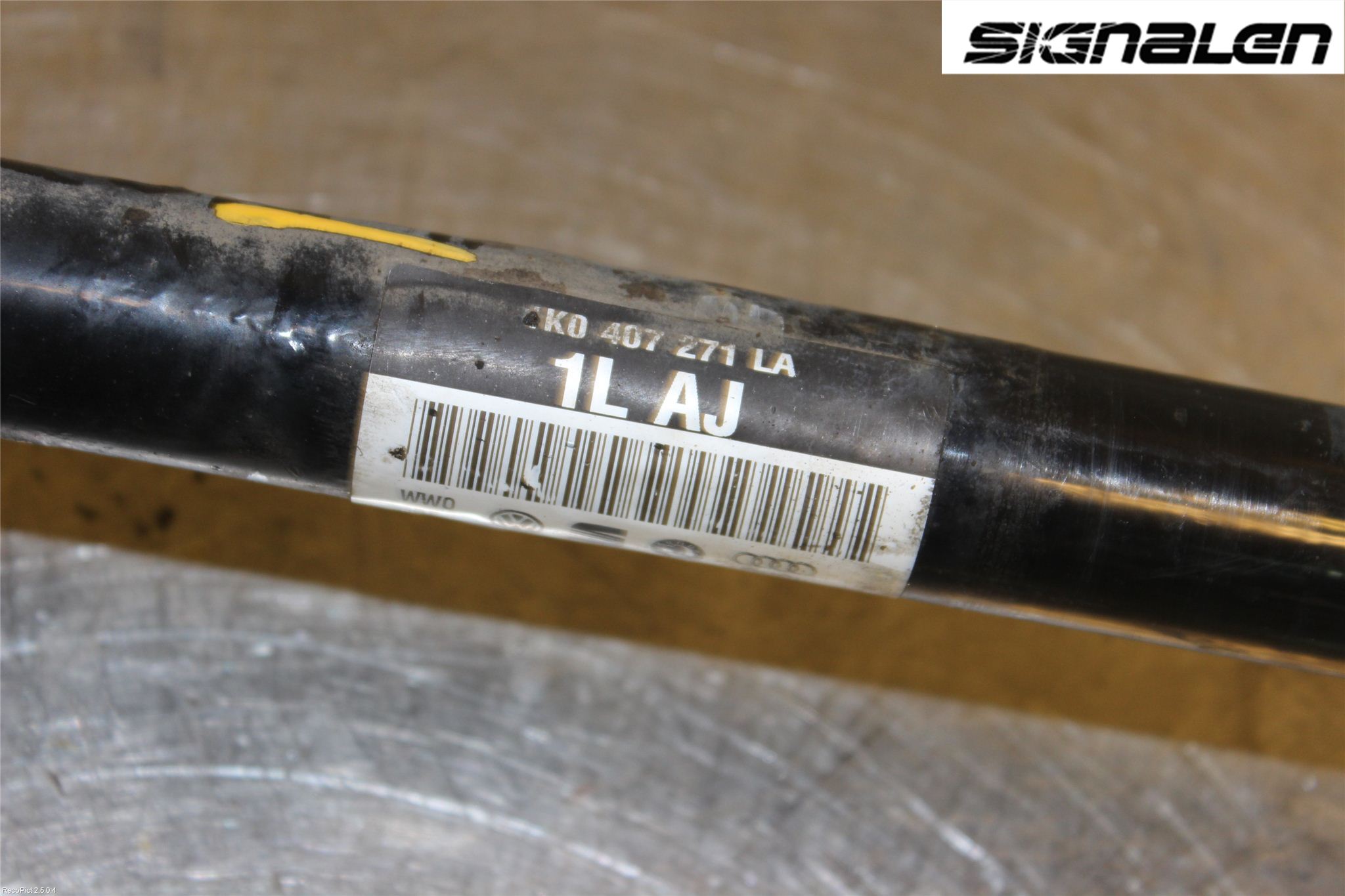 Volkswagen VW GOLF PLUS/CROSS GOLF 04-14 Drivaxel Fram Vänster