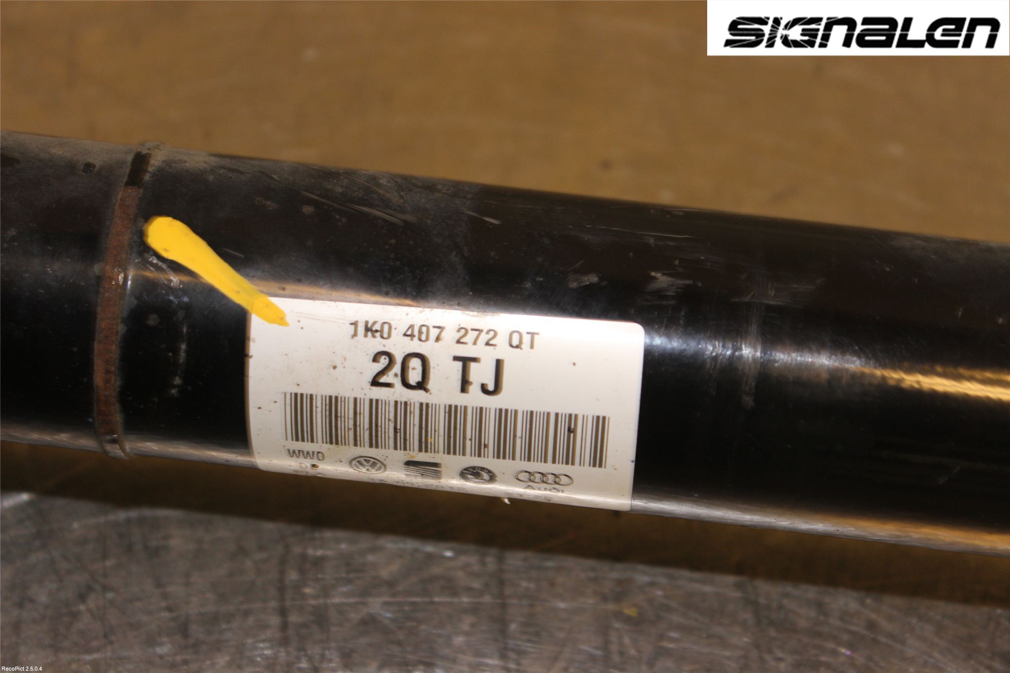 Volkswagen VW GOLF PLUS/CROSS GOLF 04-14 Drivaxel Fram Höger