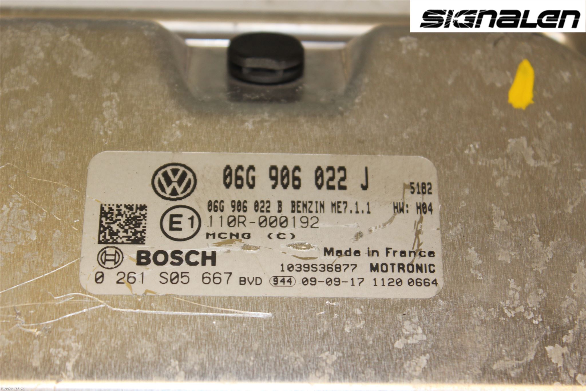 Volkswagen VW CADDY      04-10 Styrenhet Insprut Bensin