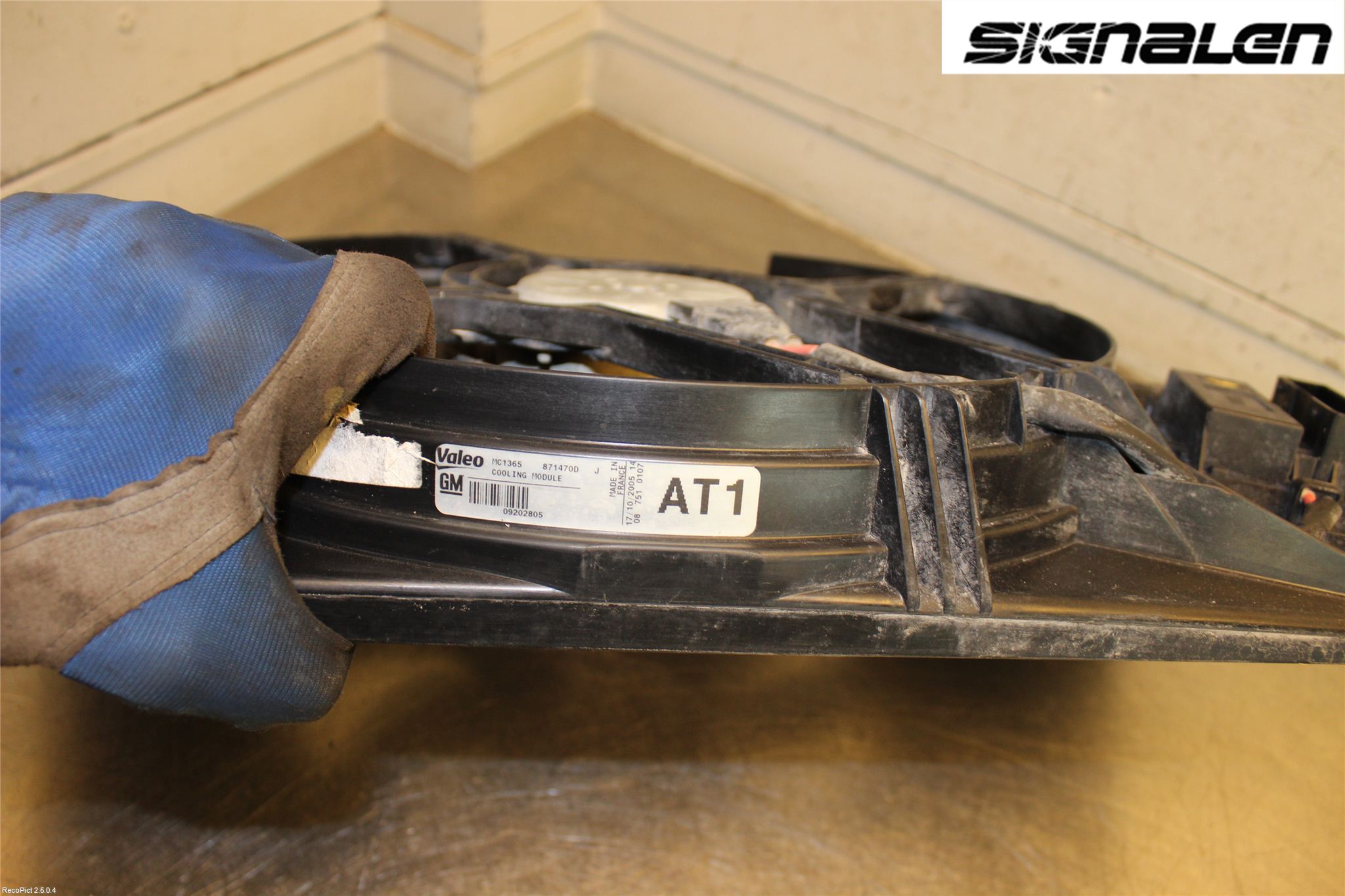 Opel VECTRA C 06-08 Kylfläkt El